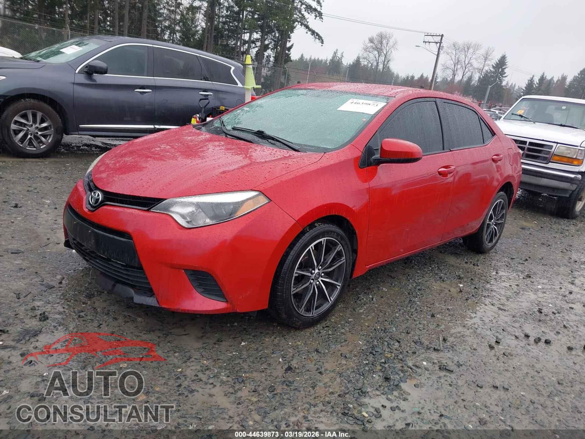 TOYOTA COROLLA 2014 - 2T1BURHE8EC193111