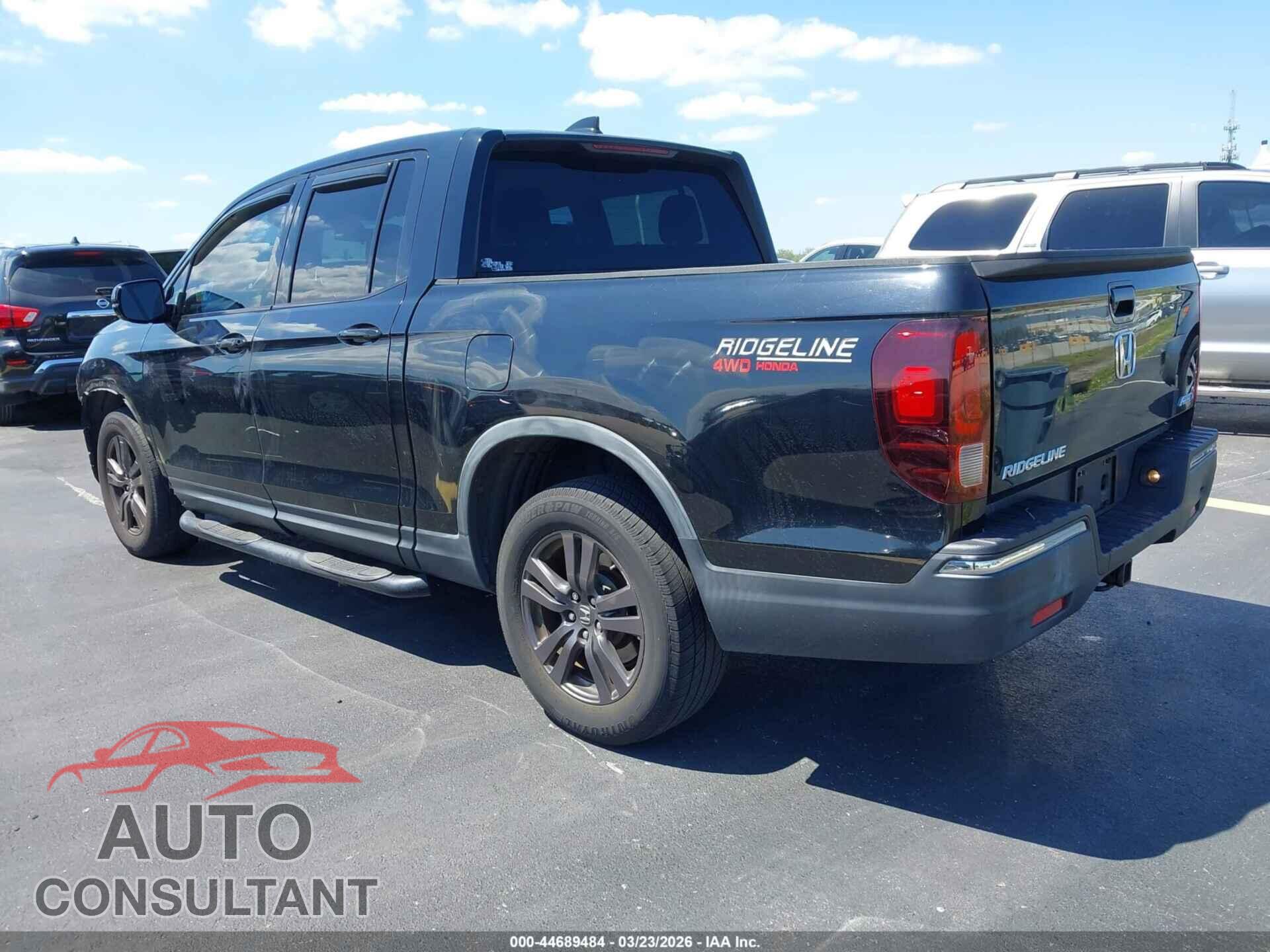 HONDA RIDGELINE 2019 - 5FPYK3F18KB043060