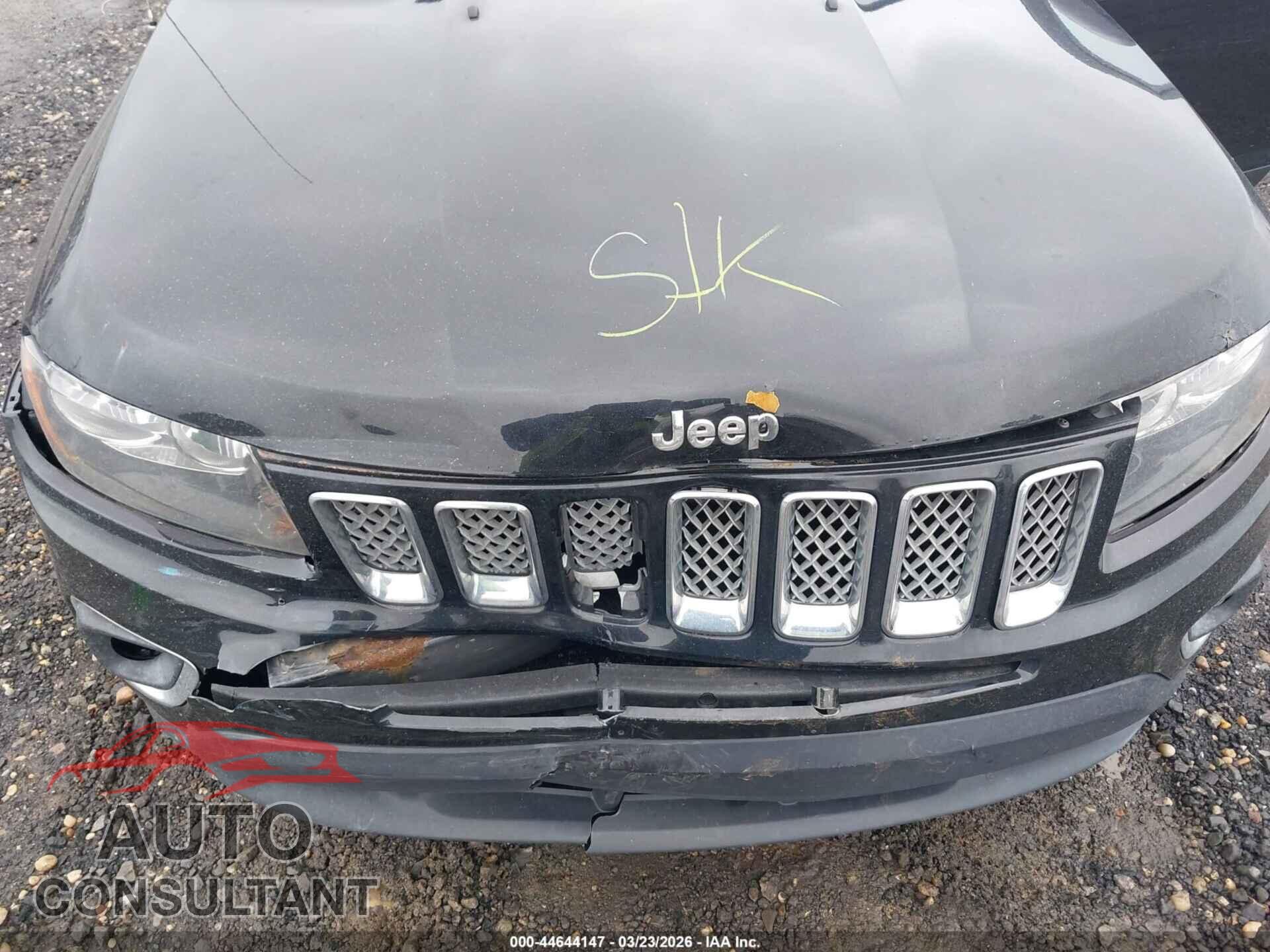 JEEP COMPASS 2017 - 1C4NJDEB6HD122998