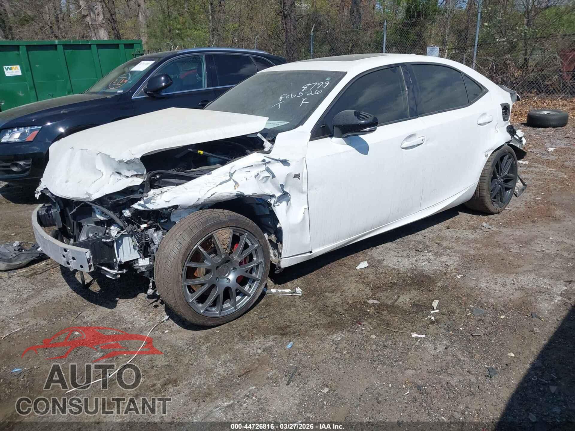 LEXUS IS 350 2015 - JTHCE1D29F5008799