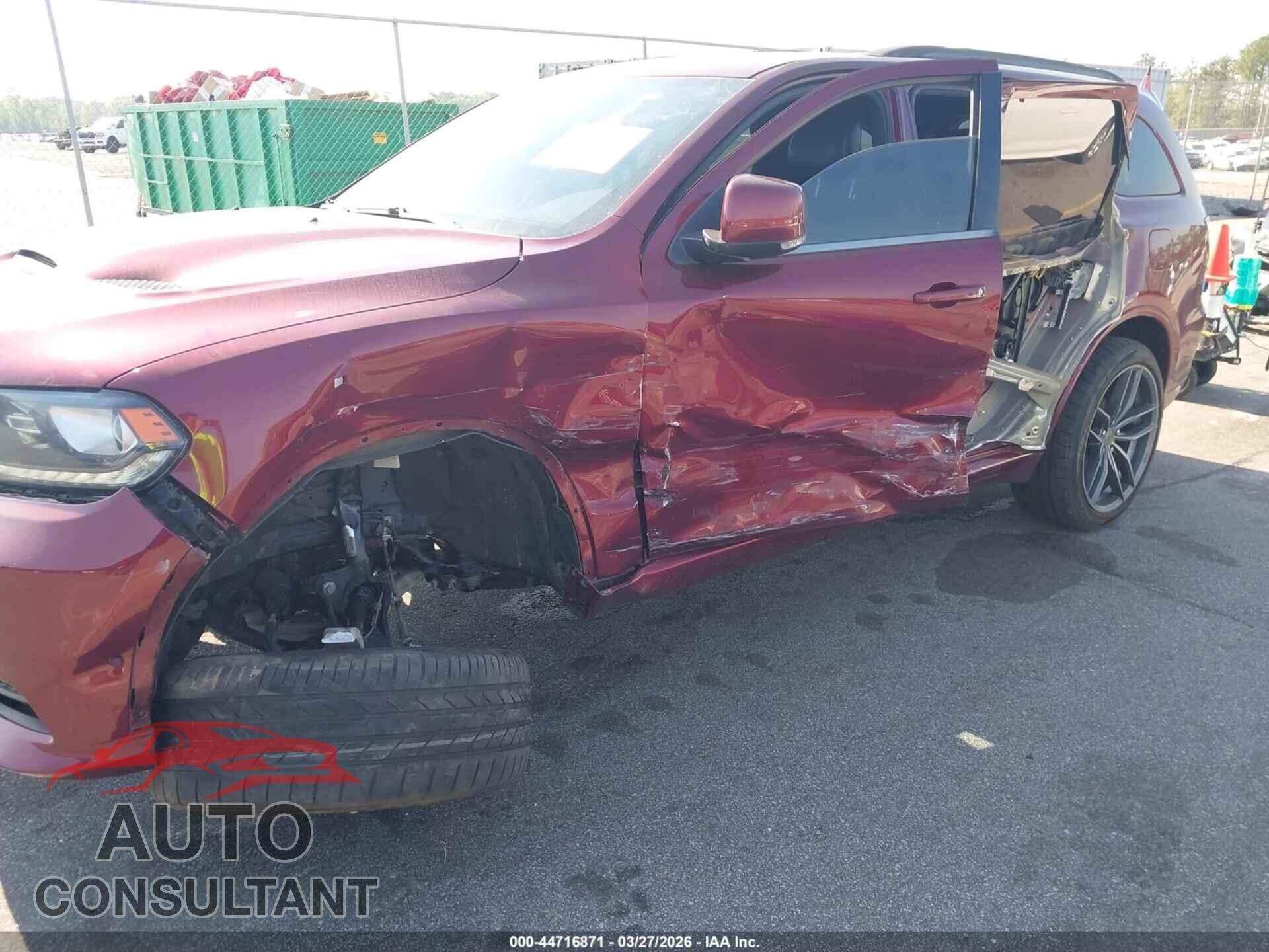DODGE DURANGO 2018 - 1C4SDJCT9JC209195