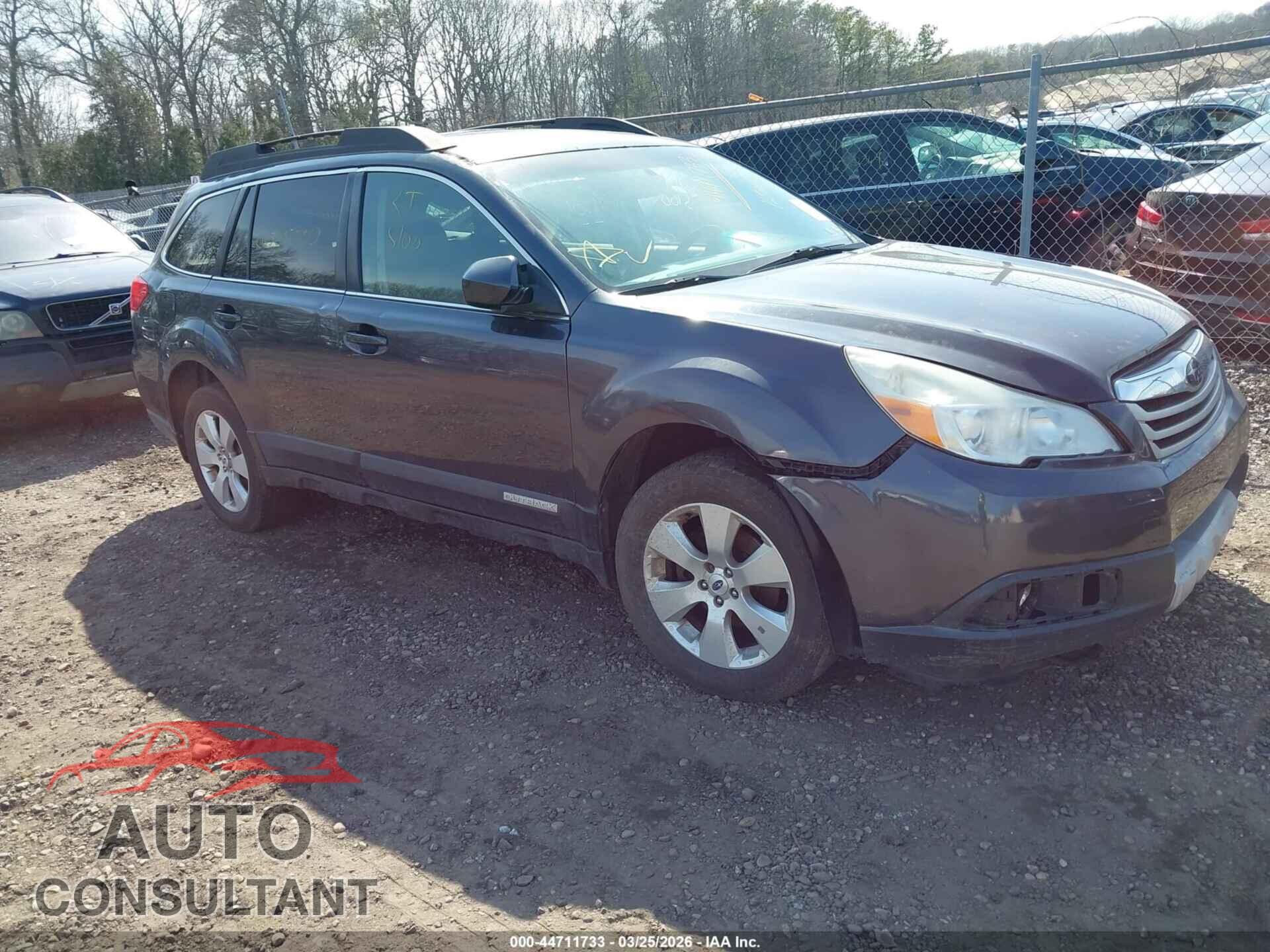 SUBARU OUTBACK 2012 - 4S4BRBKC9C3249235