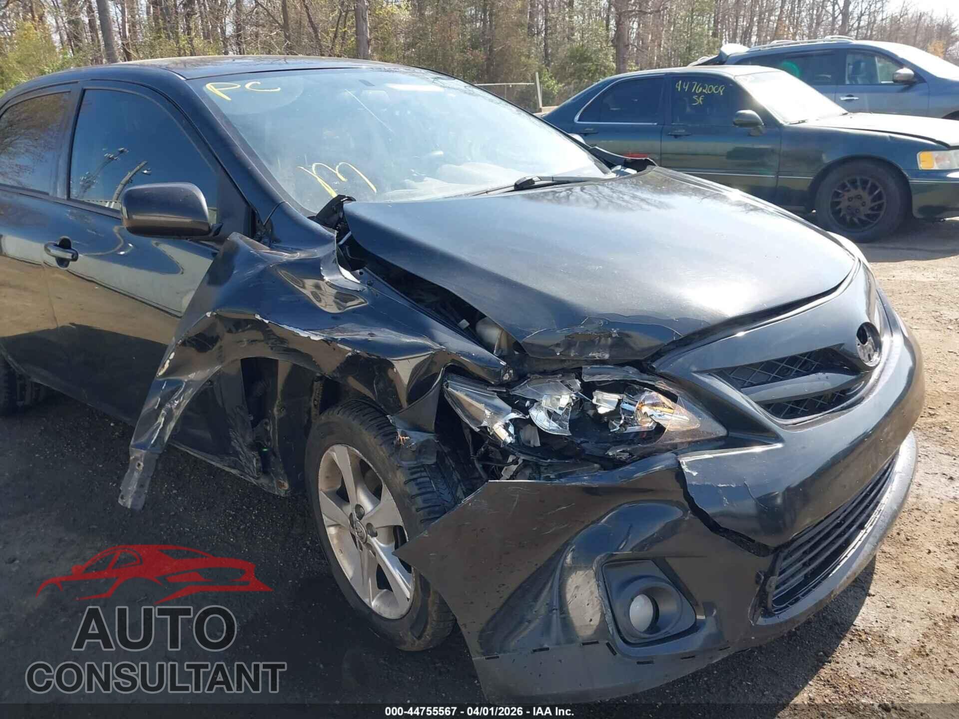 TOYOTA COROLLA 2012 - 2T1BU4EE1CC841697