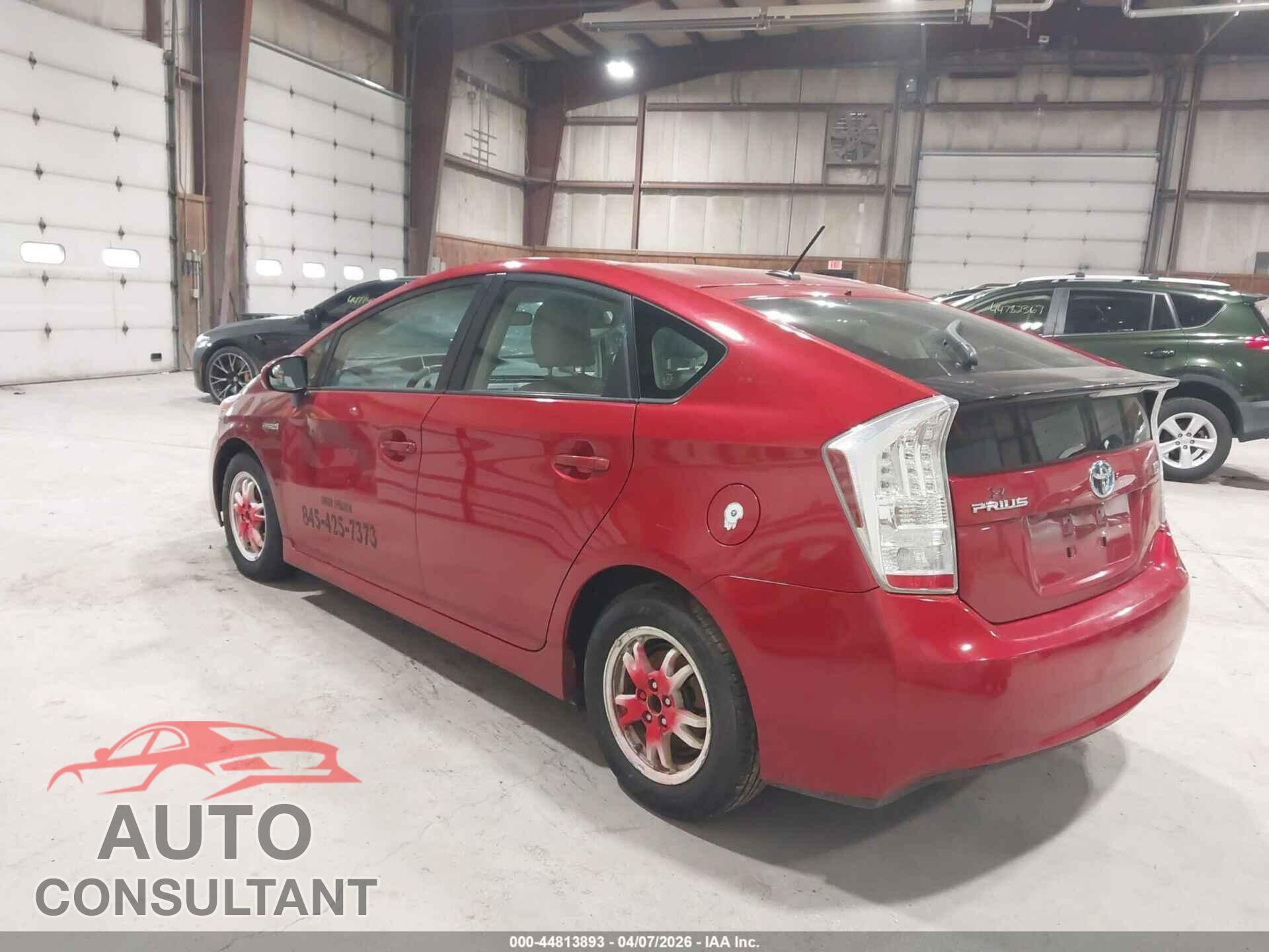 TOYOTA PRIUS 2011 - JTDKN3DU4B5313373