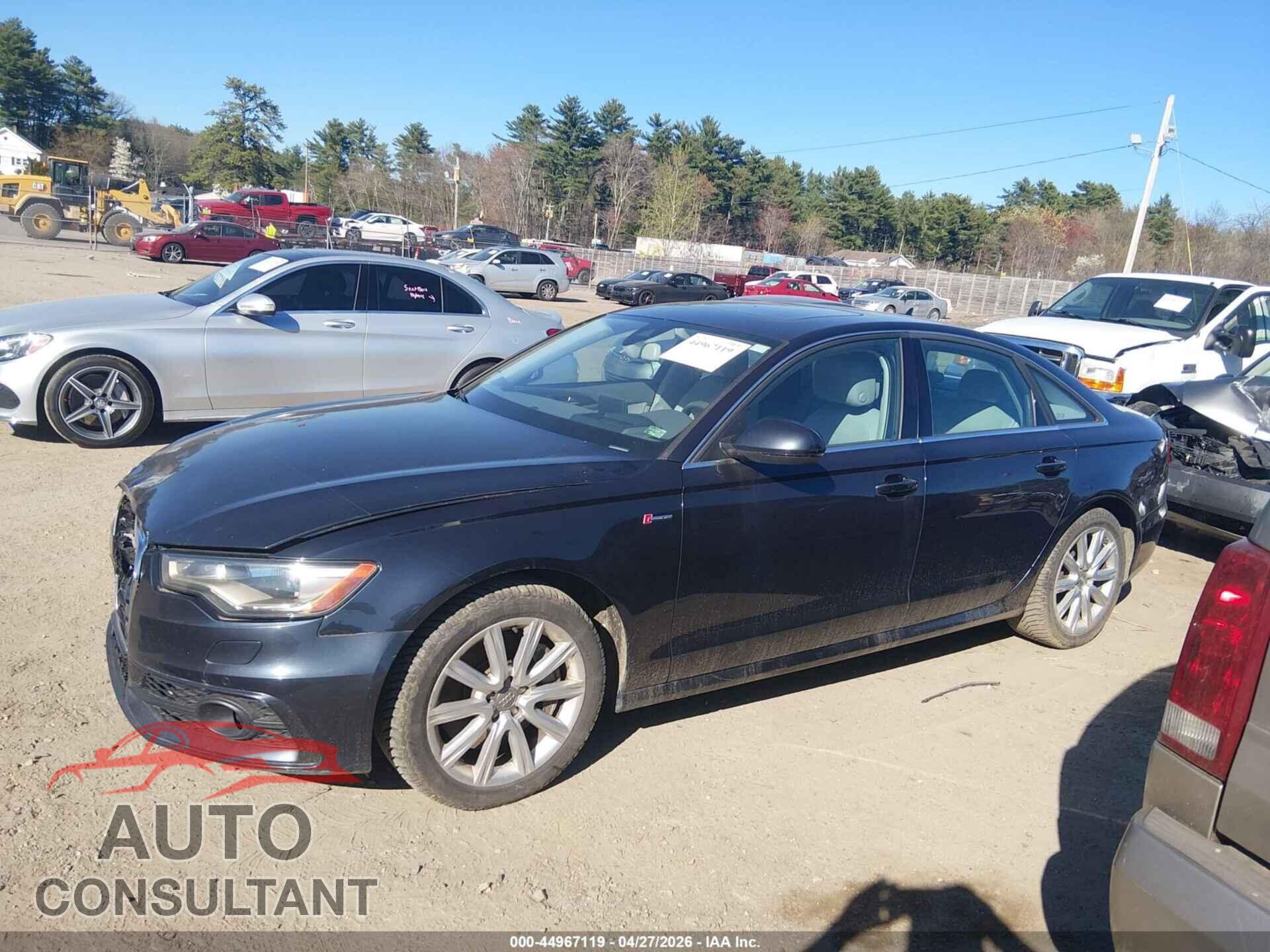 AUDI A6 2013 - WAUJGAFC2DN058480