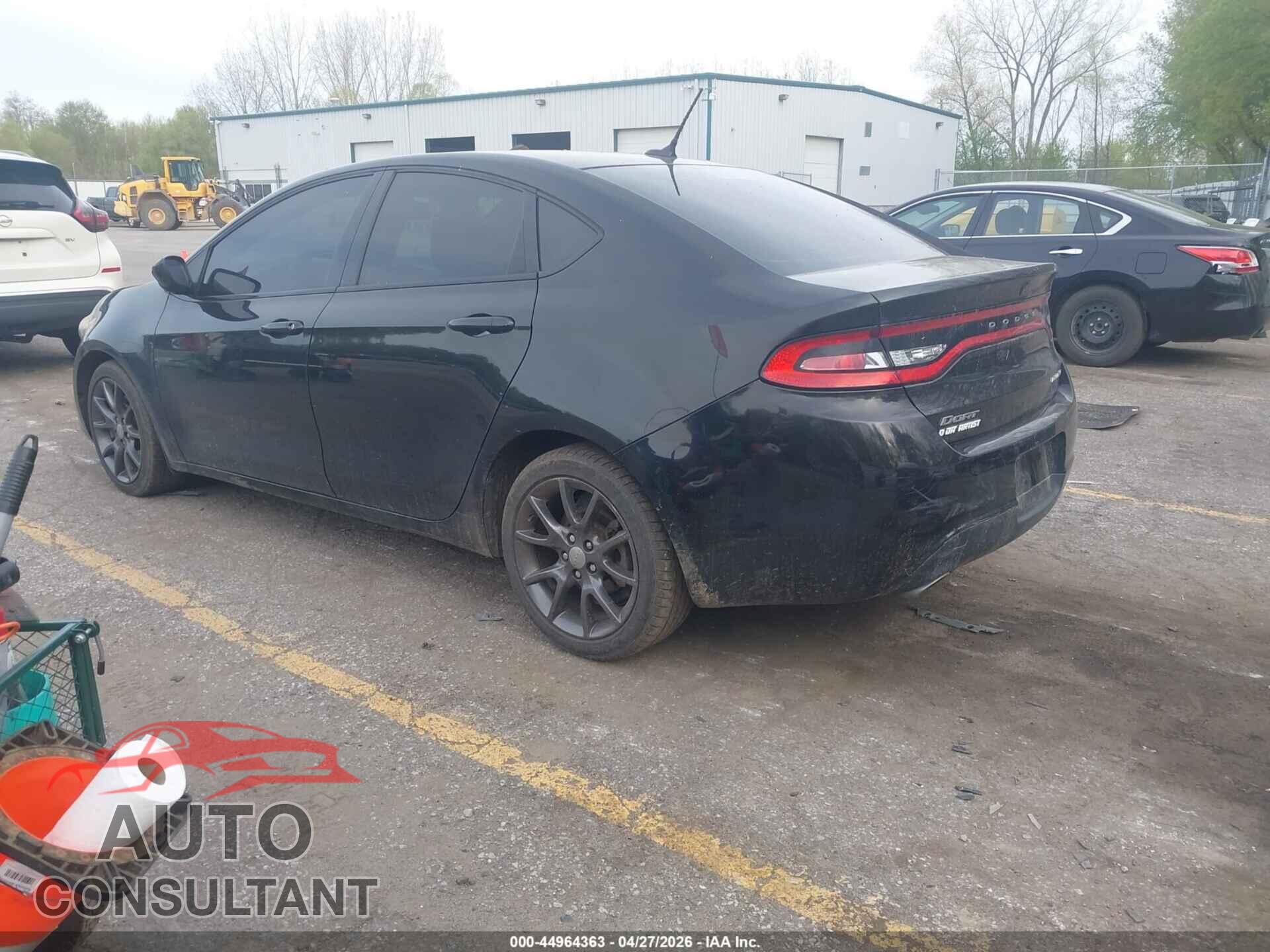 DODGE DART 2015 - 1C3CDFBB8FD346144
