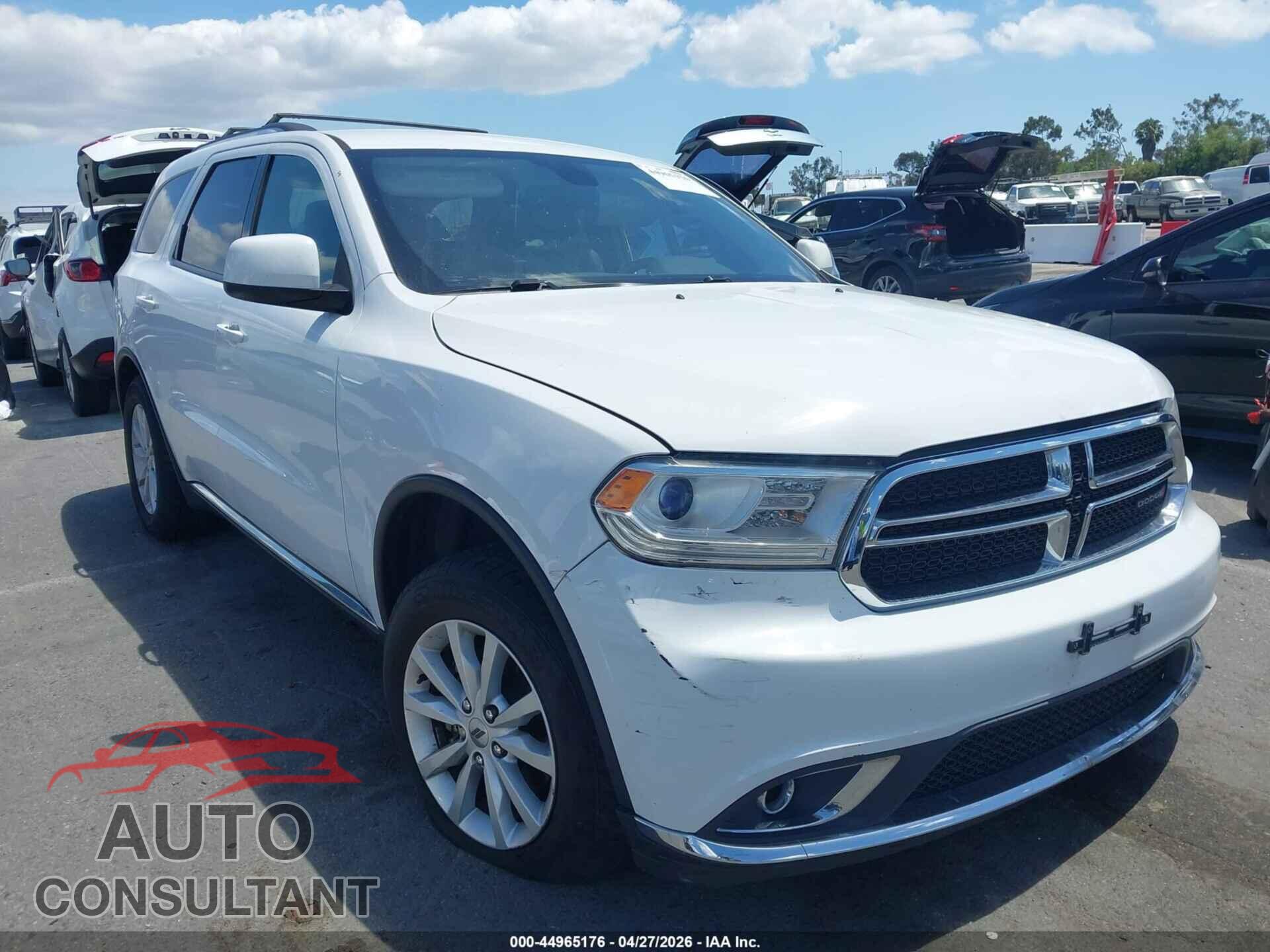 DODGE DURANGO 2019 - 1C4RDHAG9KC584938