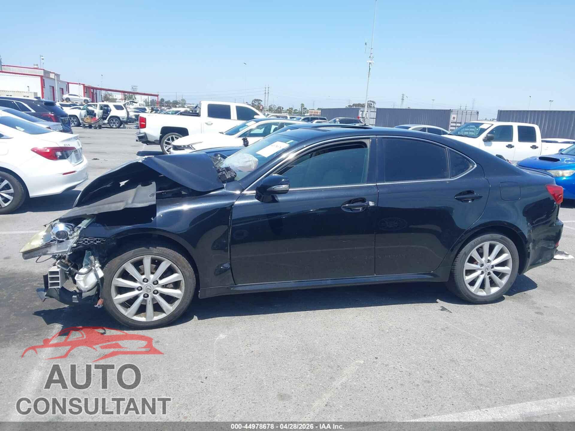 LEXUS IS 250 2010 - JTHBF5C21A5112696