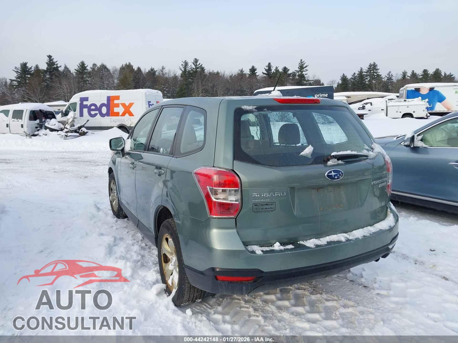 SUBARU FORESTER 2014 - JF2SJAAC6EH489731