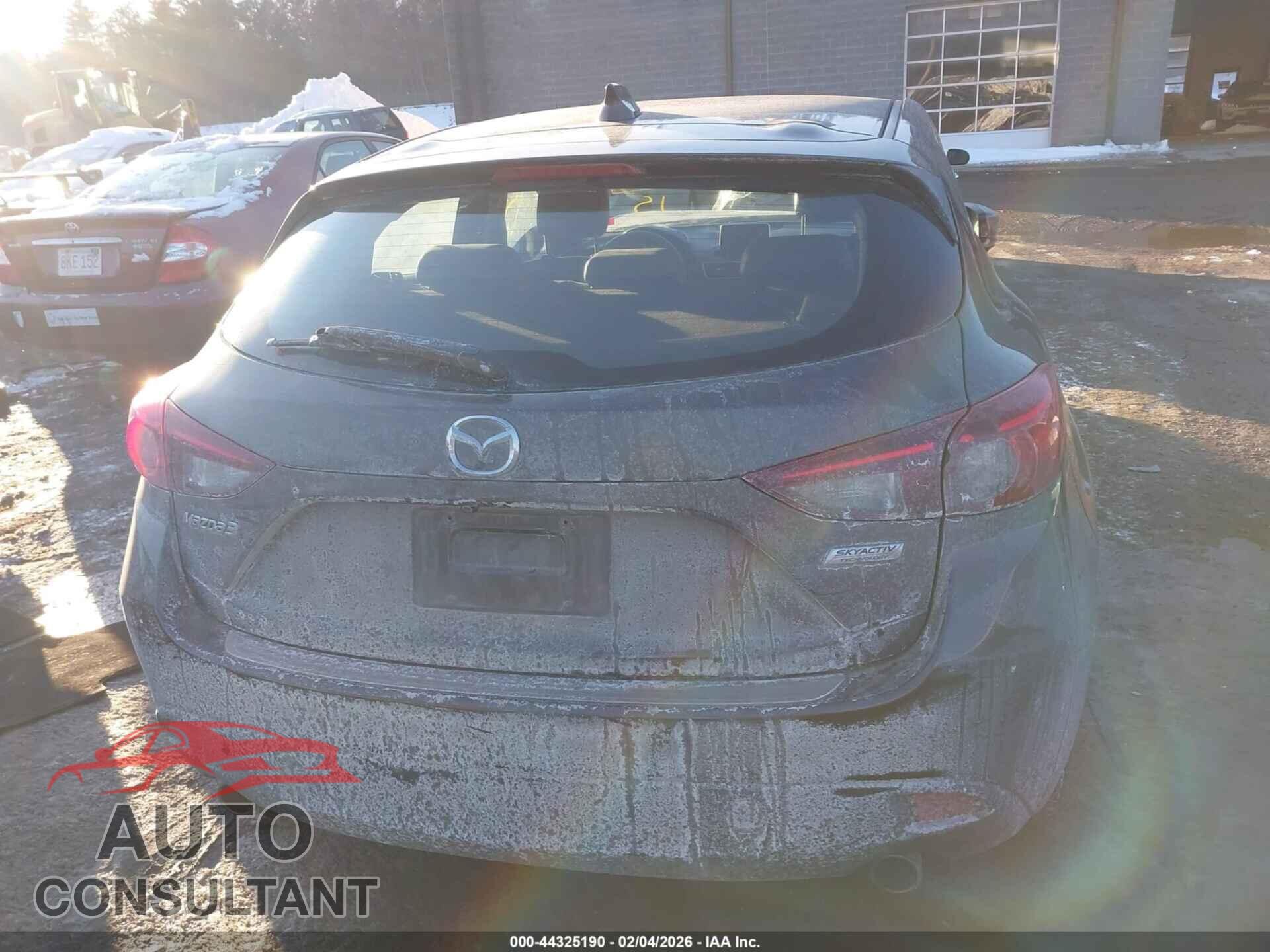 MAZDA MAZDA3 2014 - JM1BM1M77E1207383