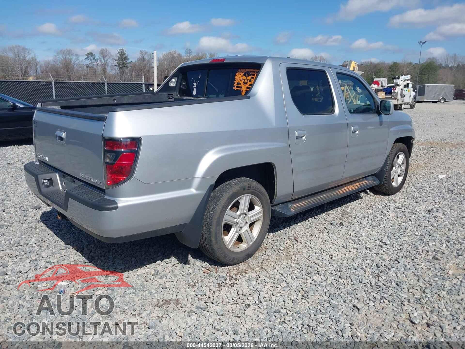 HONDA RIDGELINE 2012 - 5FPYK1F56CB459066