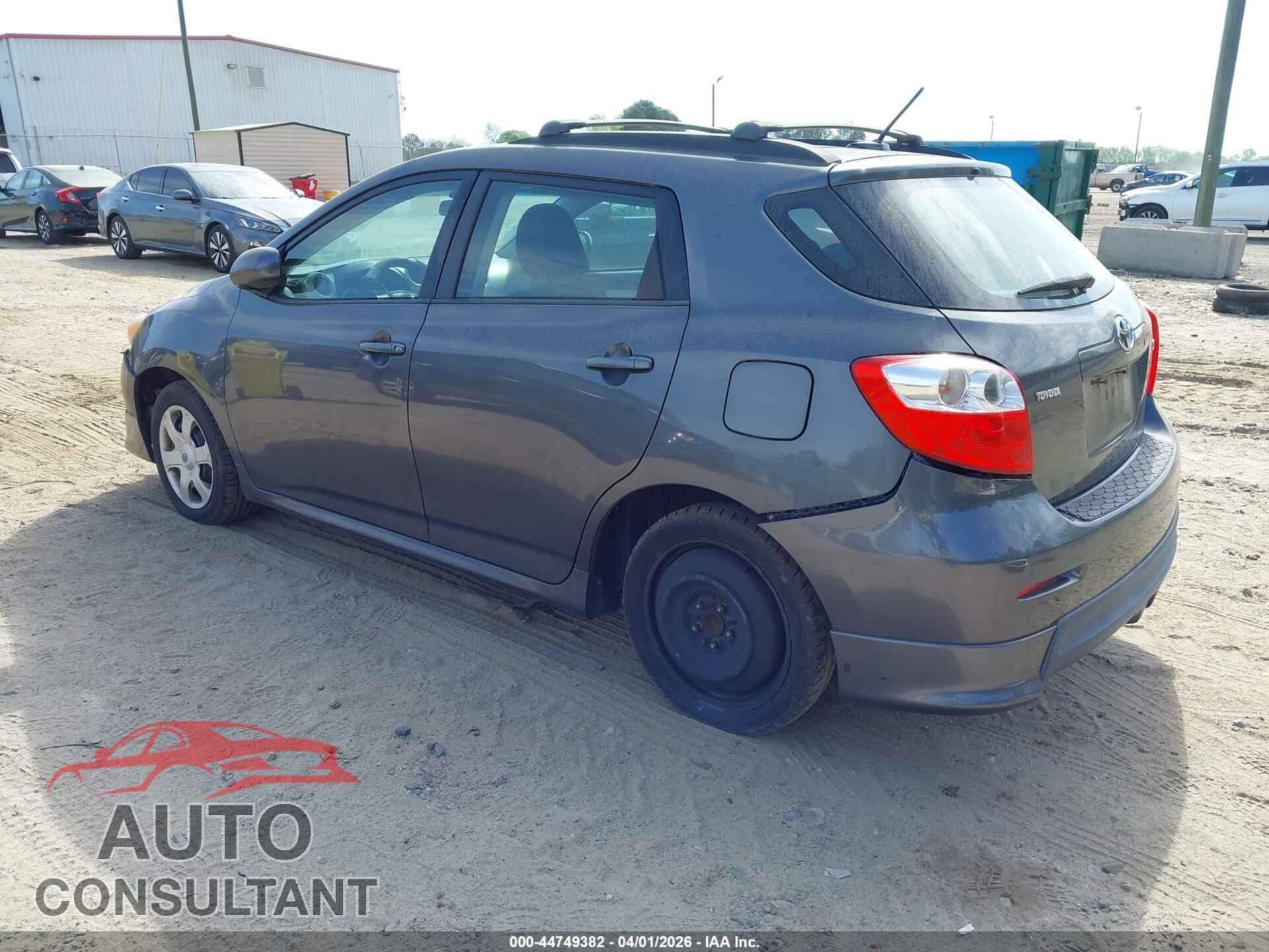 TOYOTA MATRIX 2009 - 2T1KE40E09C007143