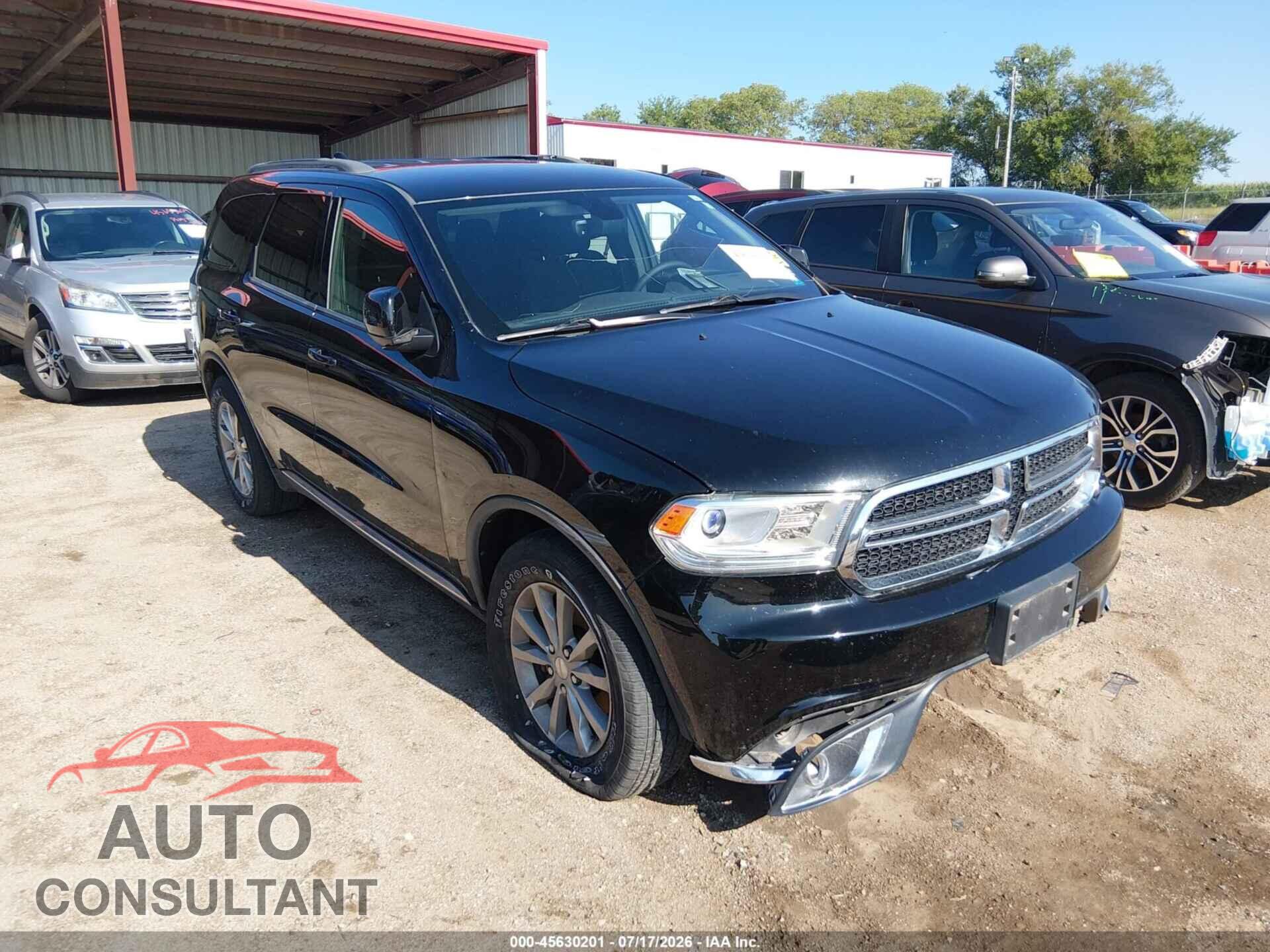 DODGE DURANGO 2017 - 1C4RDJAG0HC945246