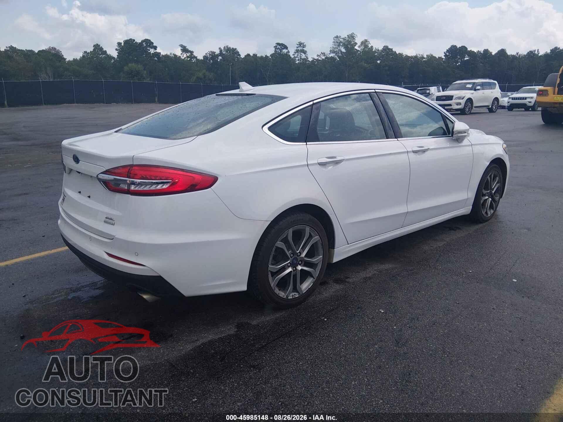 FORD FUSION 2019 - 3FA6P0CD2KR237733