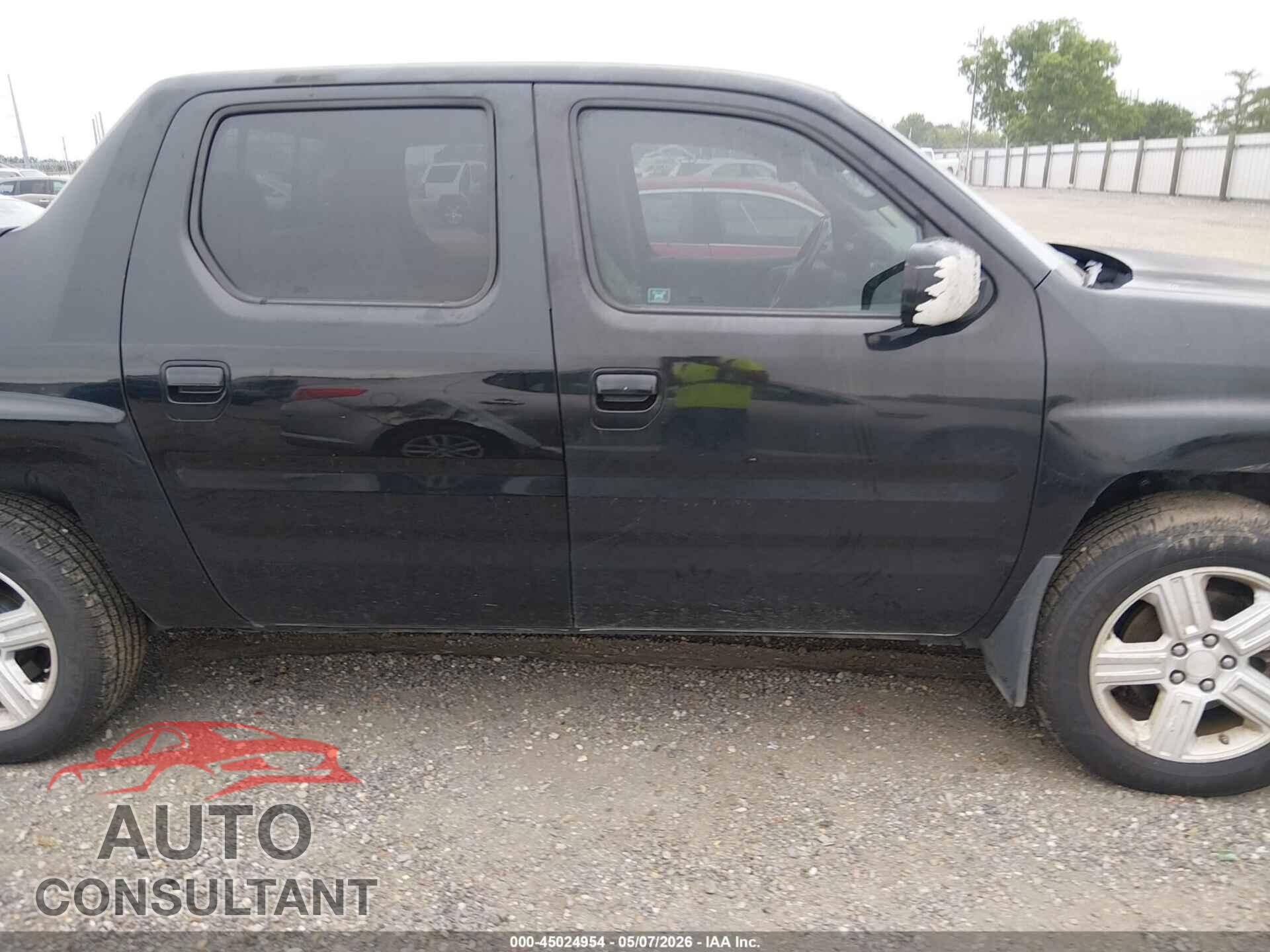 HONDA RIDGELINE 2011 - 5FPYK1F55BB001954