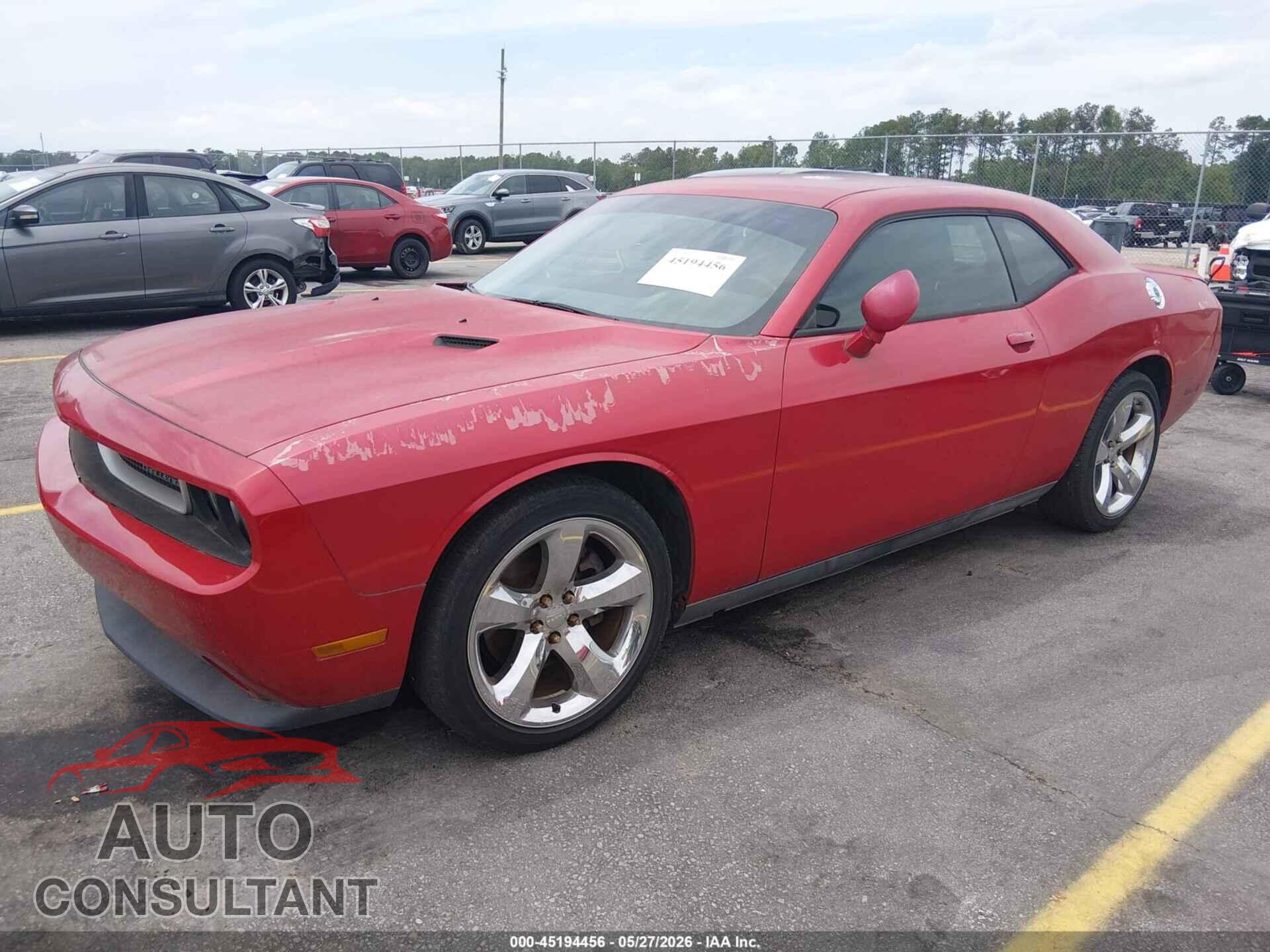 DODGE CHALLENGER 2013 - 2C3CDYAG7DH515854