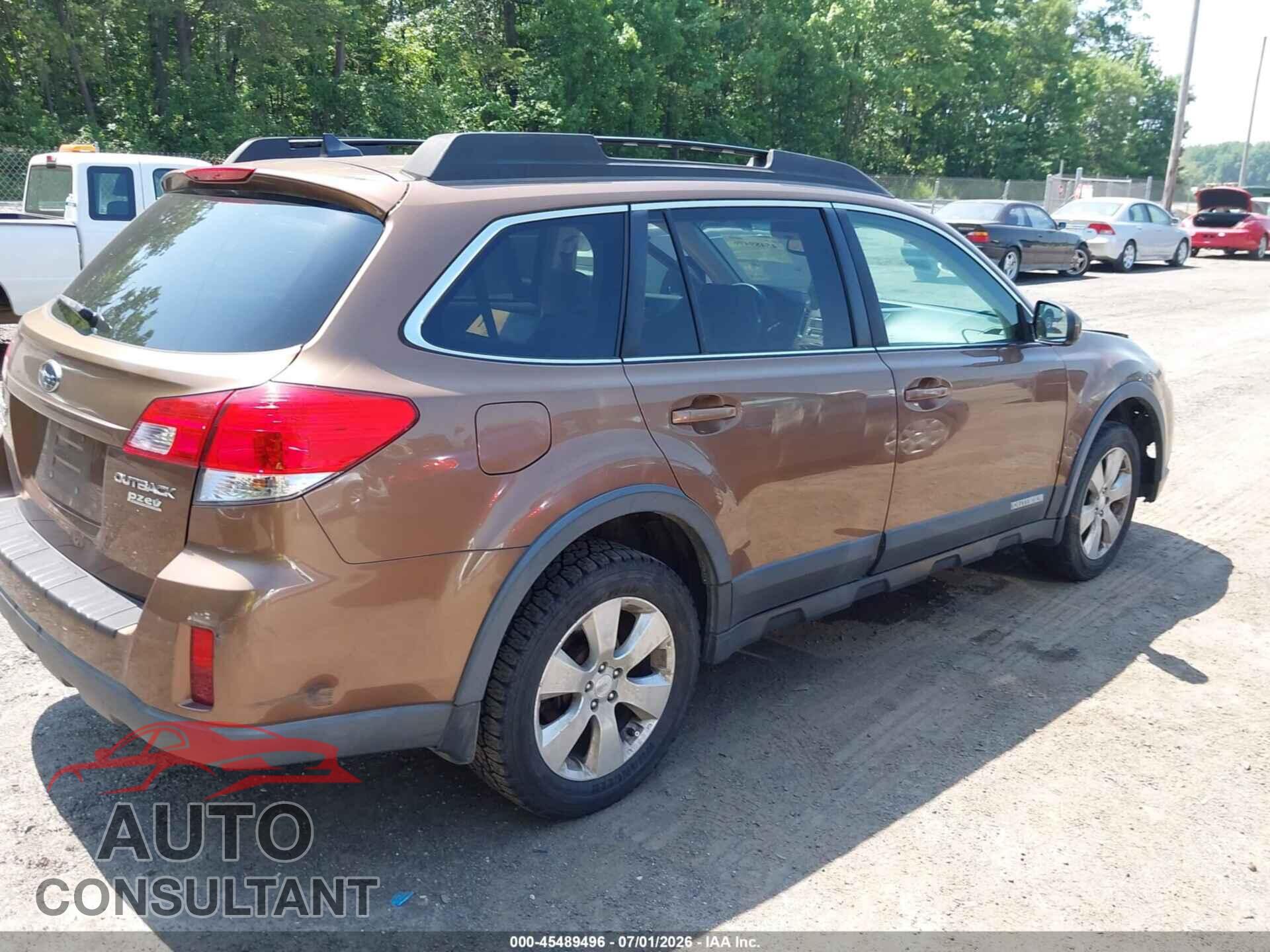 SUBARU OUTBACK 2011 - 4S4BRBKC8B3315210