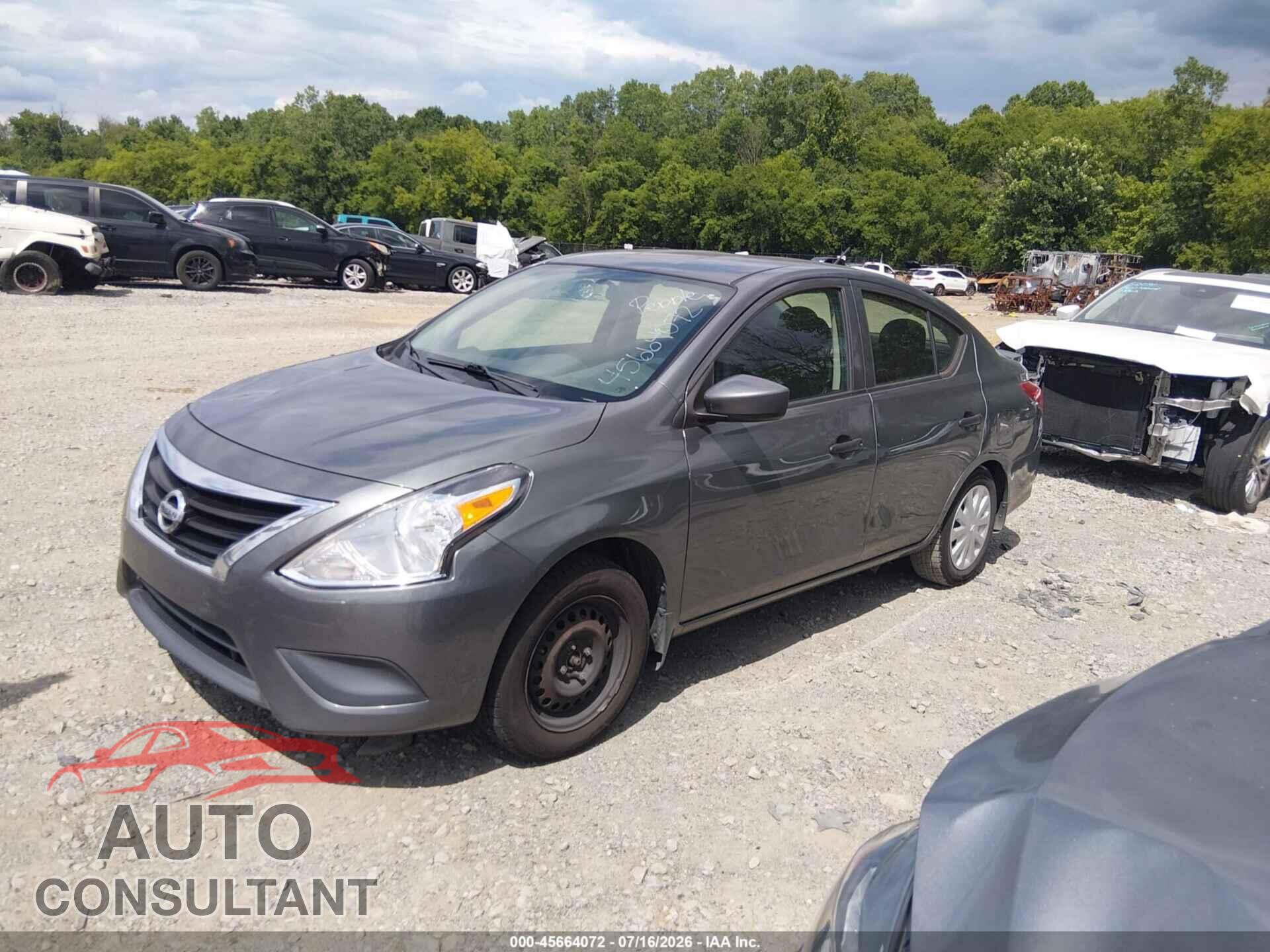 NISSAN VERSA 2019 - 3N1CN7AP3KL871356