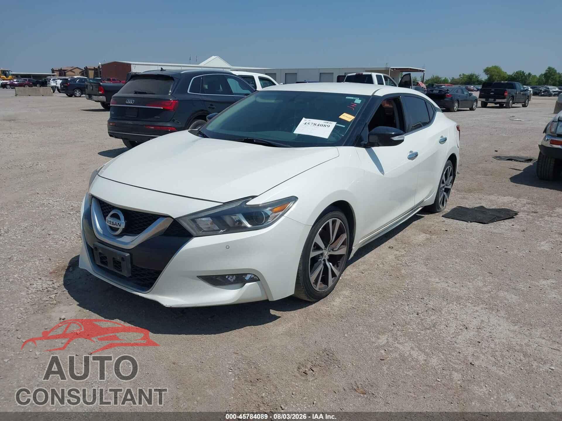 NISSAN MAXIMA 2017 - 1N4AA6AP2HC414557