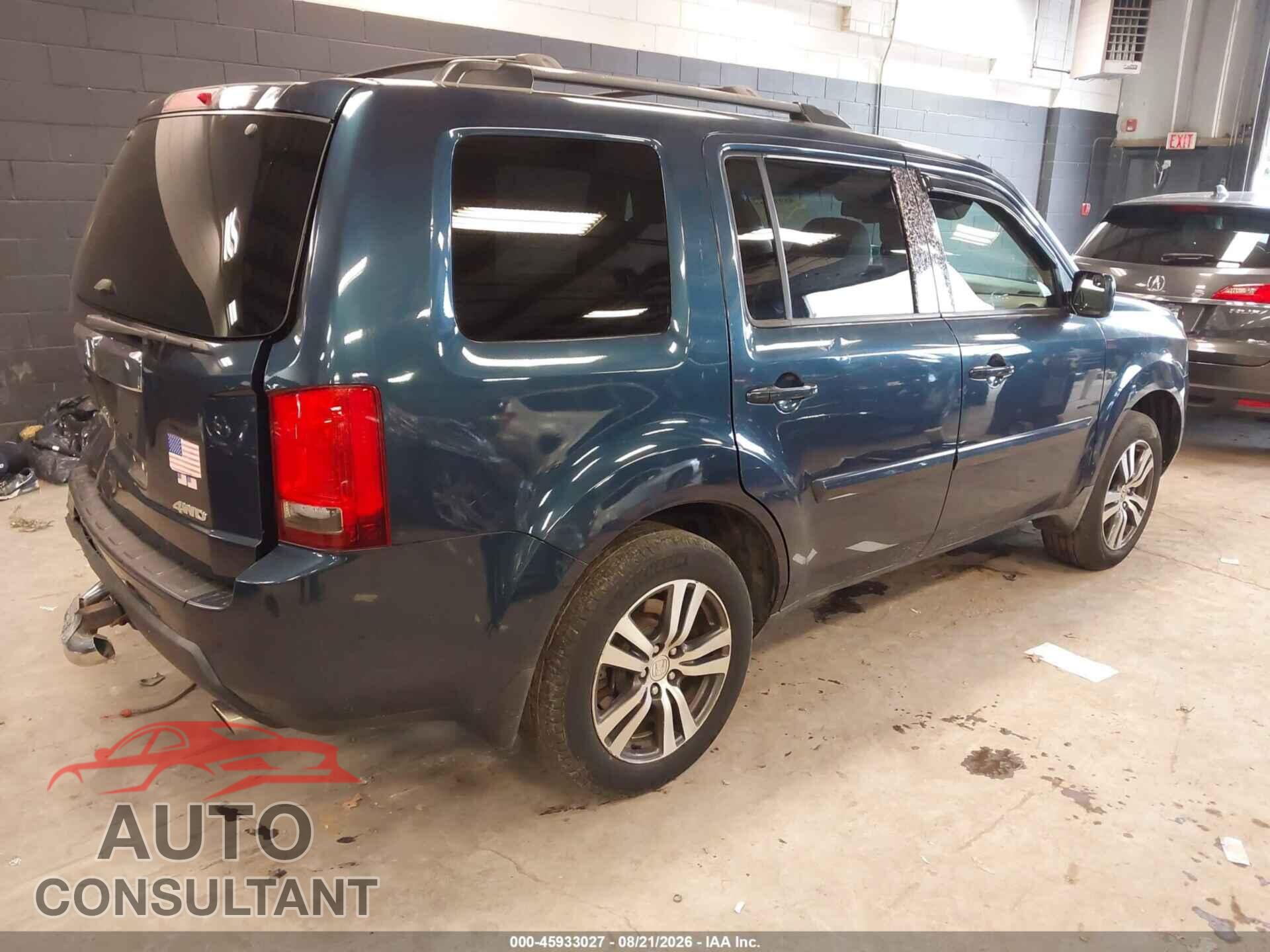 HONDA PILOT 2010 - 5FNYF4H6XAB039313