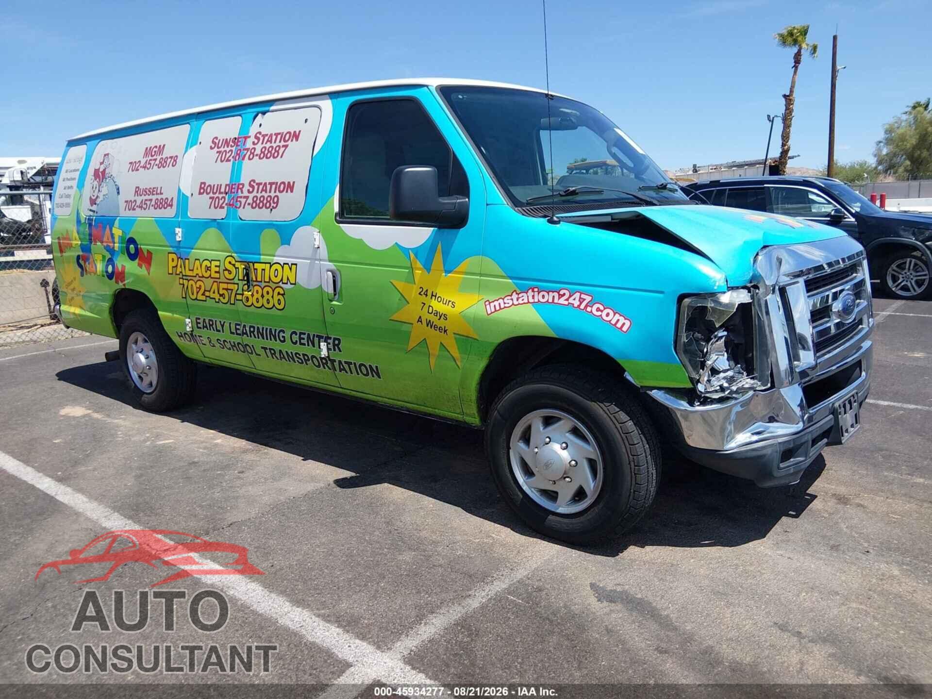 FORD E-350 SUPER DUTY 2013 - 1FBSS3BL0DDA05150