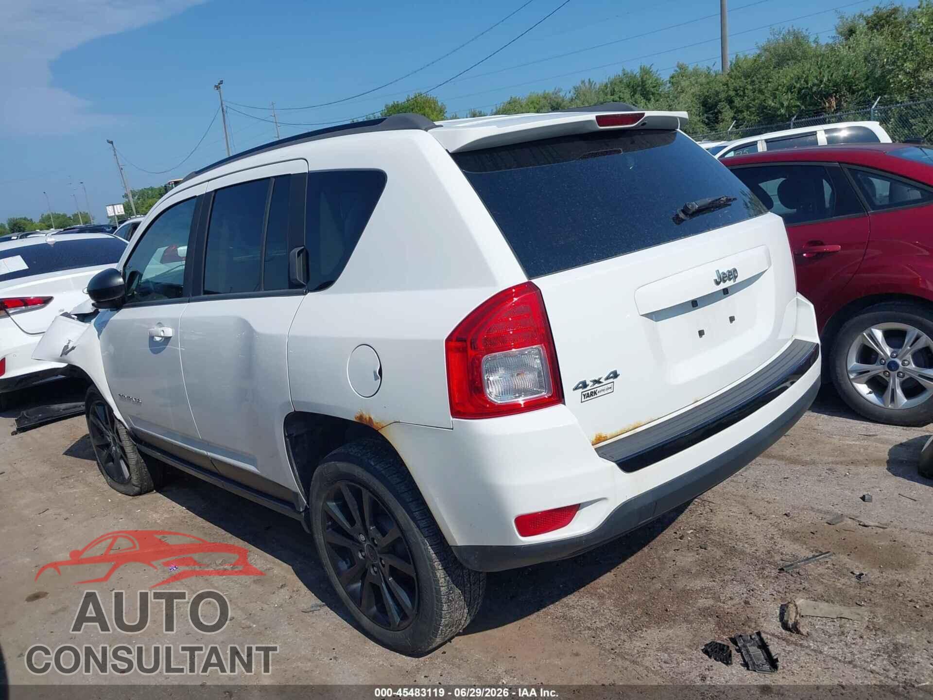 JEEP COMPASS 2013 - 1C4NJDEB6DD236302