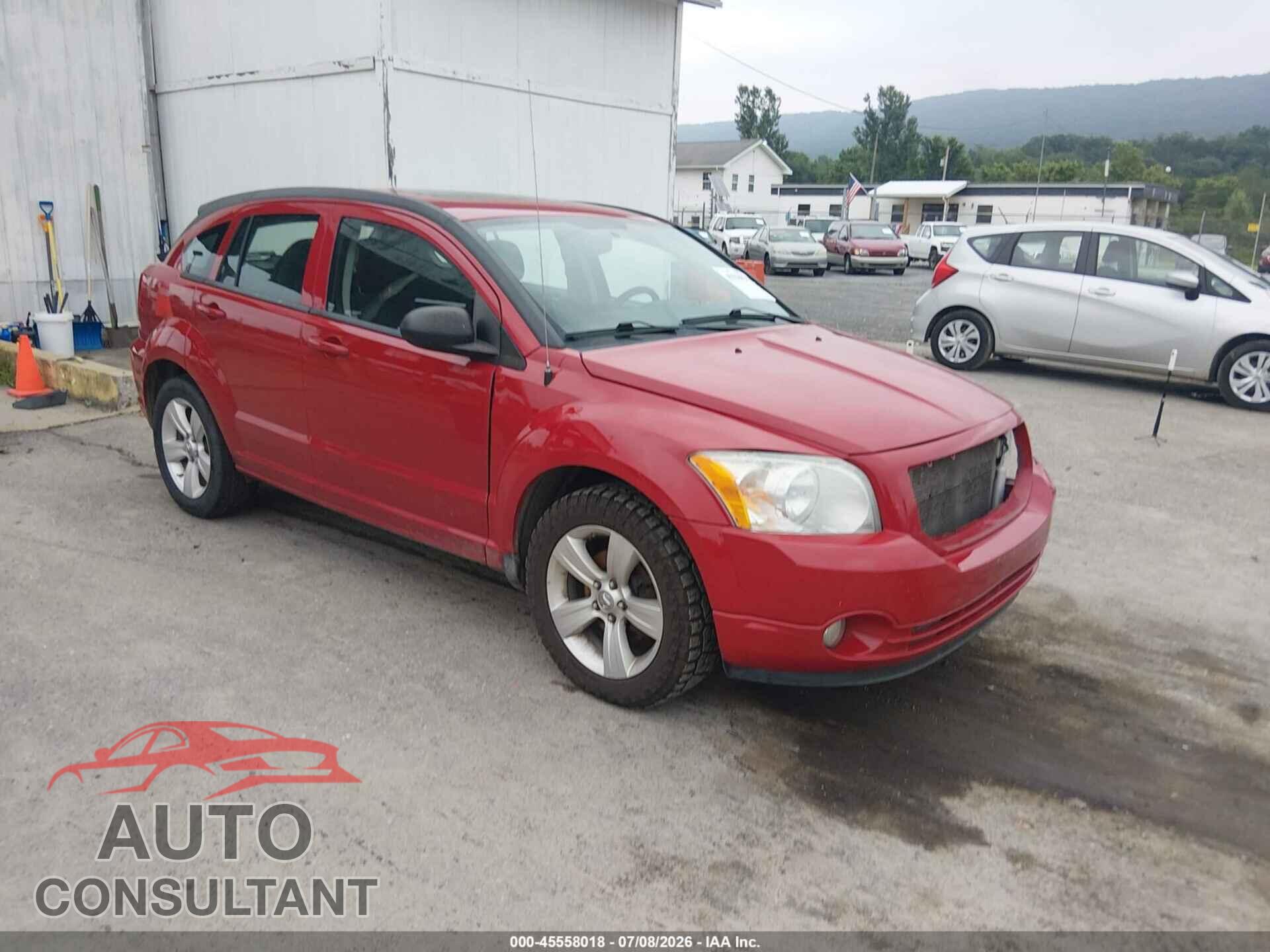 DODGE CALIBER 2012 - 1C3CDWDA9CD535210