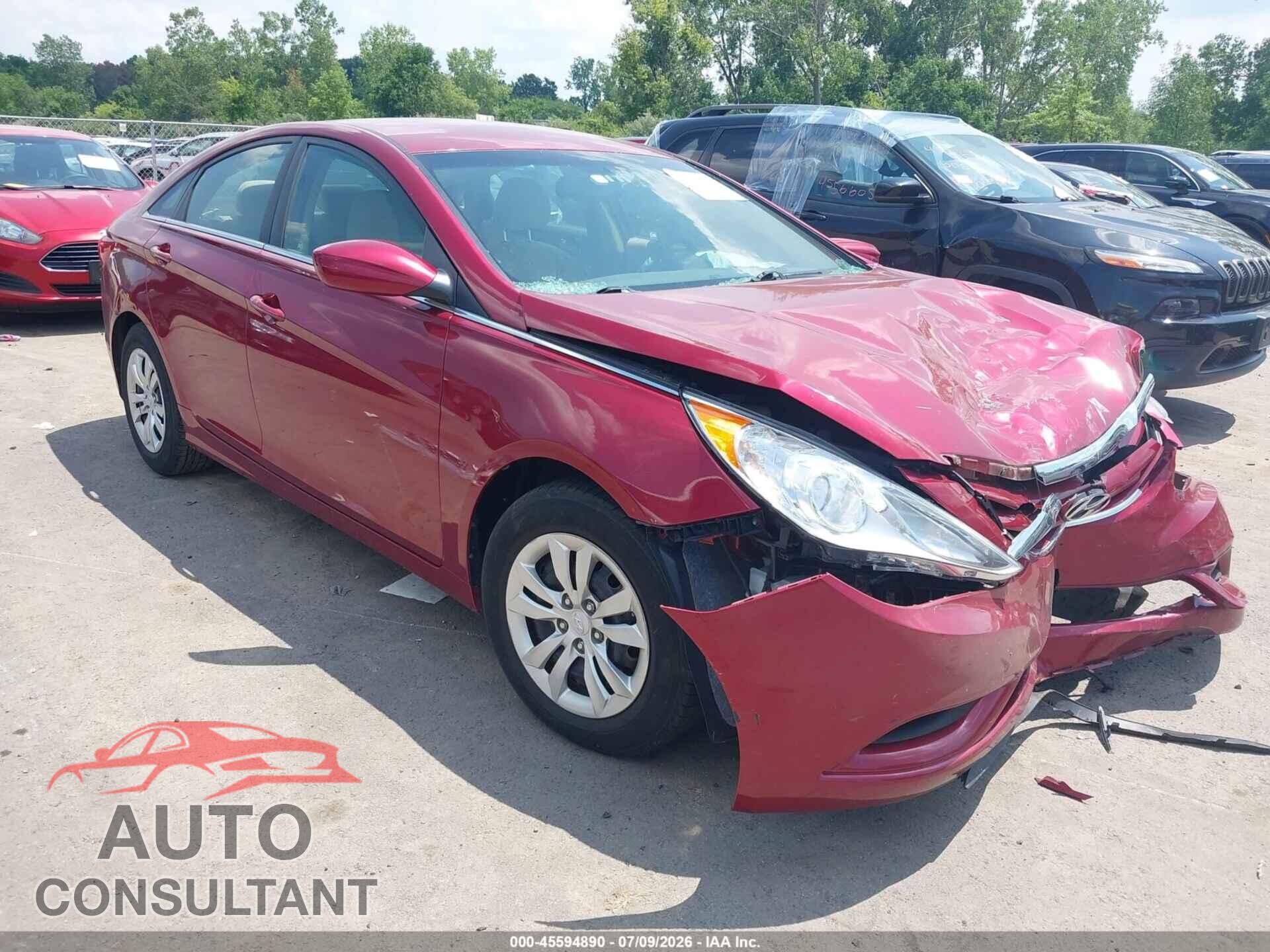 HYUNDAI SONATA 2012 - 5NPEB4AC6CH319135