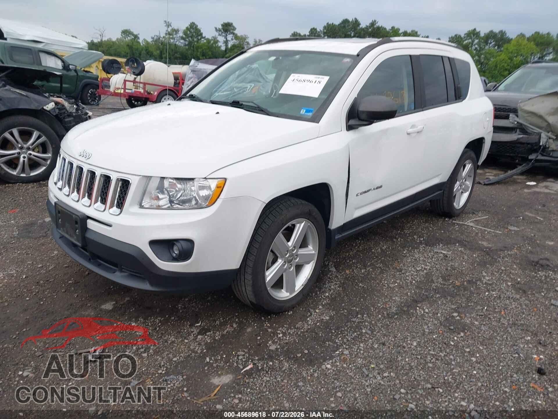 JEEP COMPASS 2012 - 1C4NJCCBXCD605237