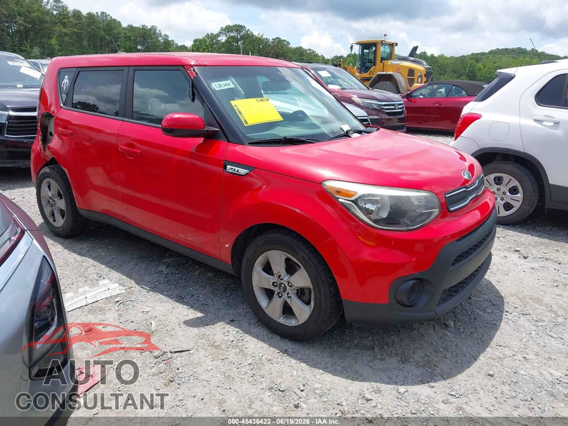KIA SOUL 2019 - KNDJN2A21K7644151
