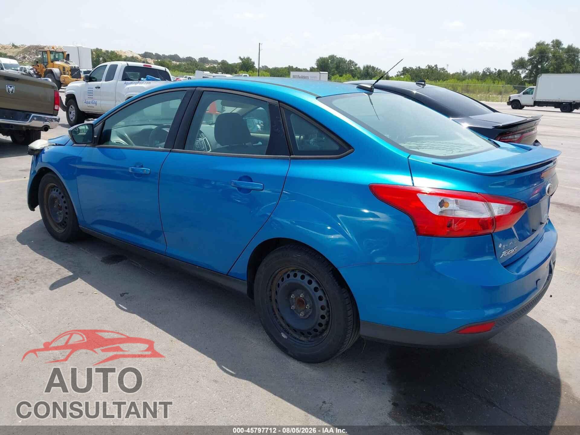 FORD FOCUS 2013 - 1FADP3F26DL137901