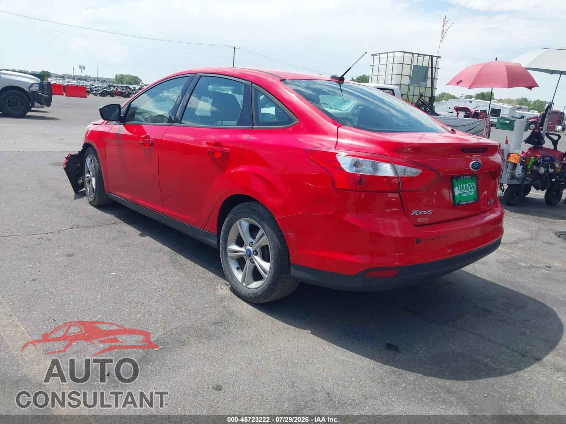 FORD FOCUS 2013 - 1FADP3F28DL272510
