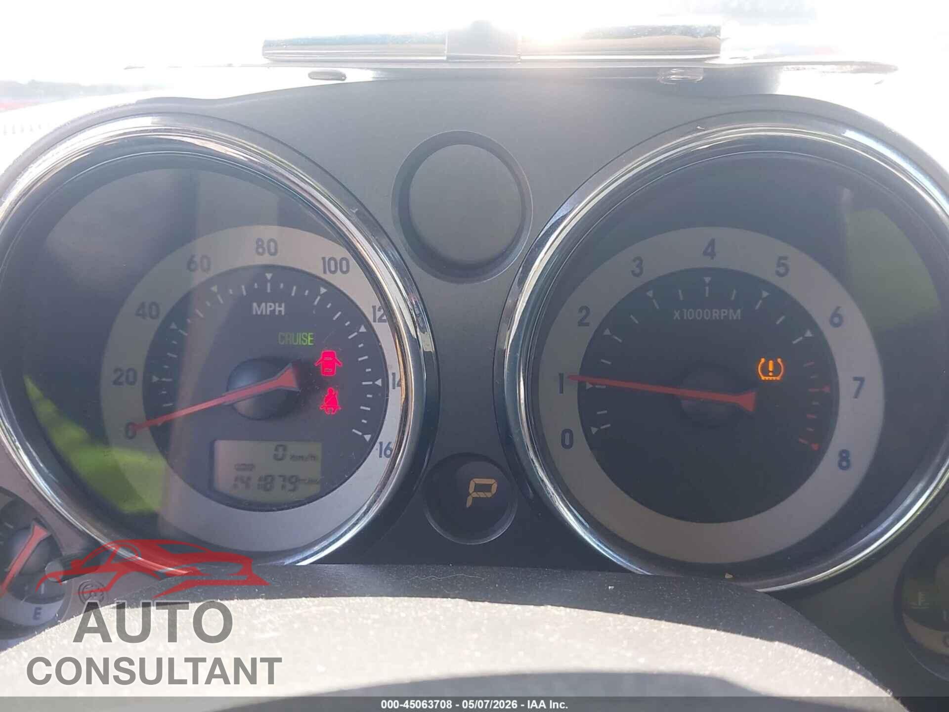MITSUBISHI ECLIPSE 2010 - 4A31K5DF6AE006235