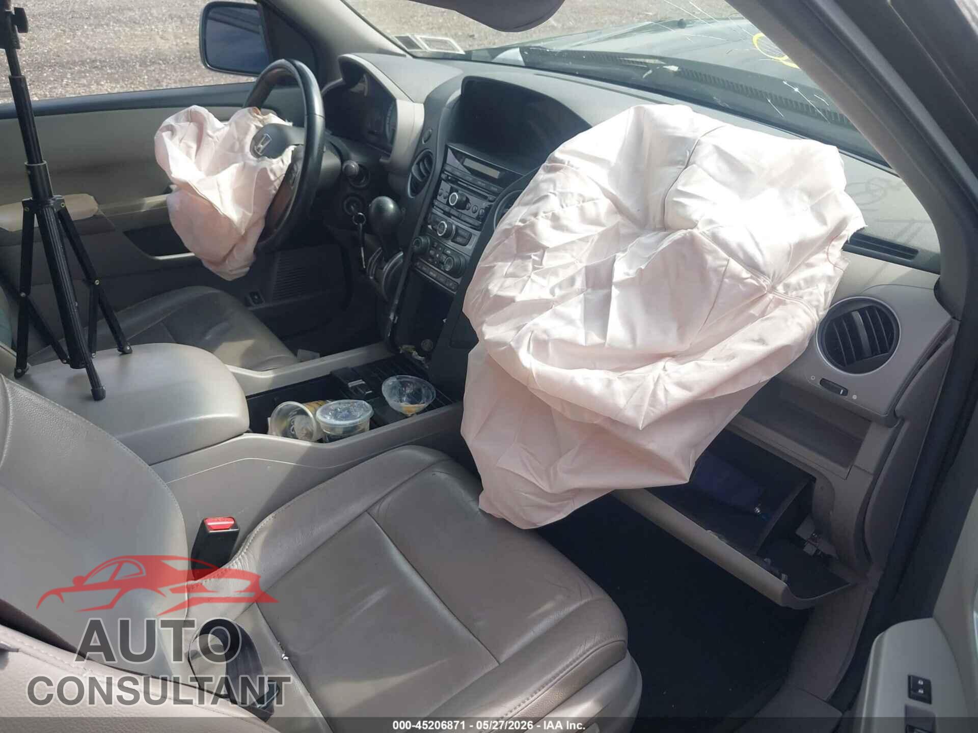 HONDA PILOT 2012 - 5FNYF4H56CB085134