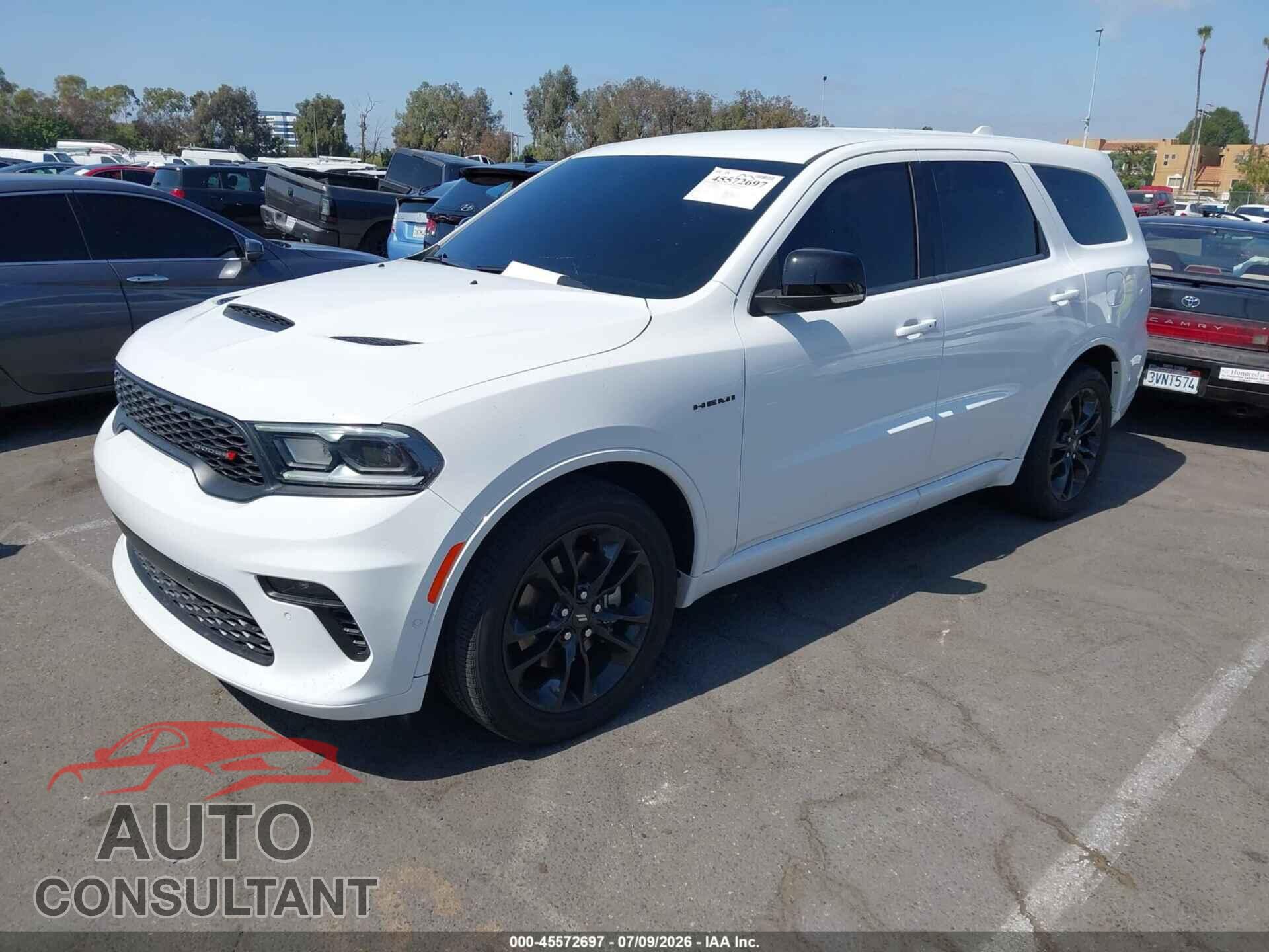 DODGE DURANGO 2021 - 1C4SDHCT7MC608829