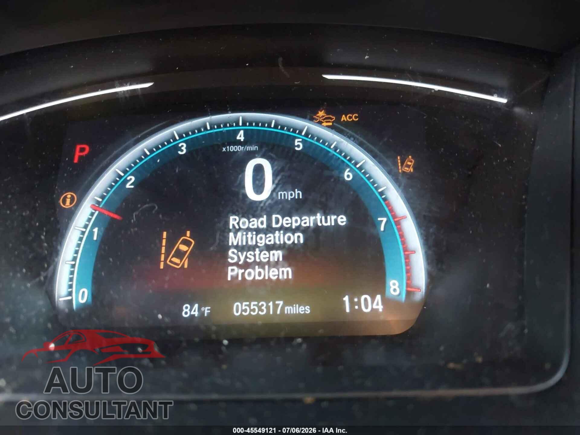 HONDA CIVIC 2020 - 2HGFC2F63LH591919
