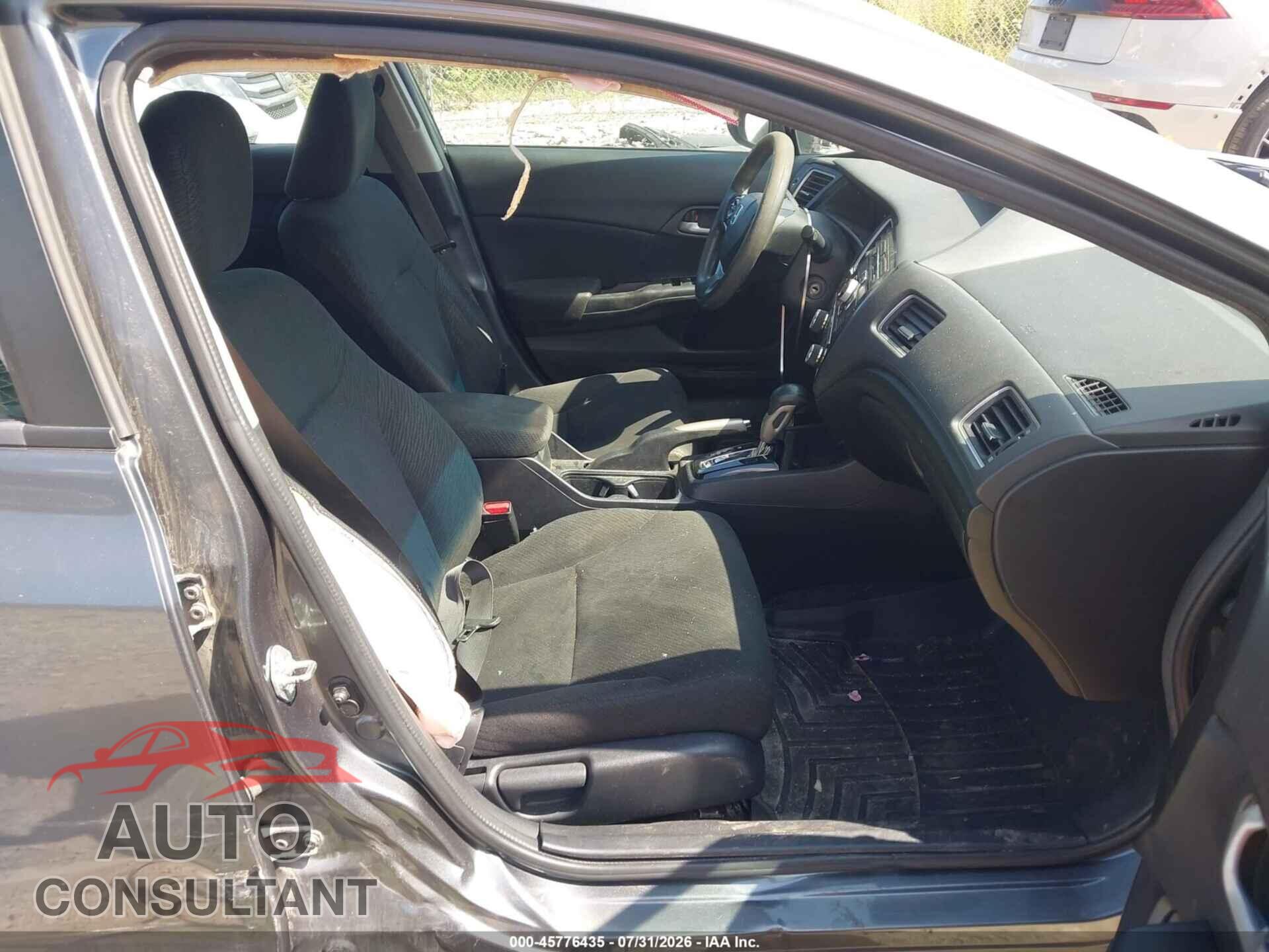 HONDA CIVIC 2013 - 19XFB2F54DE210410