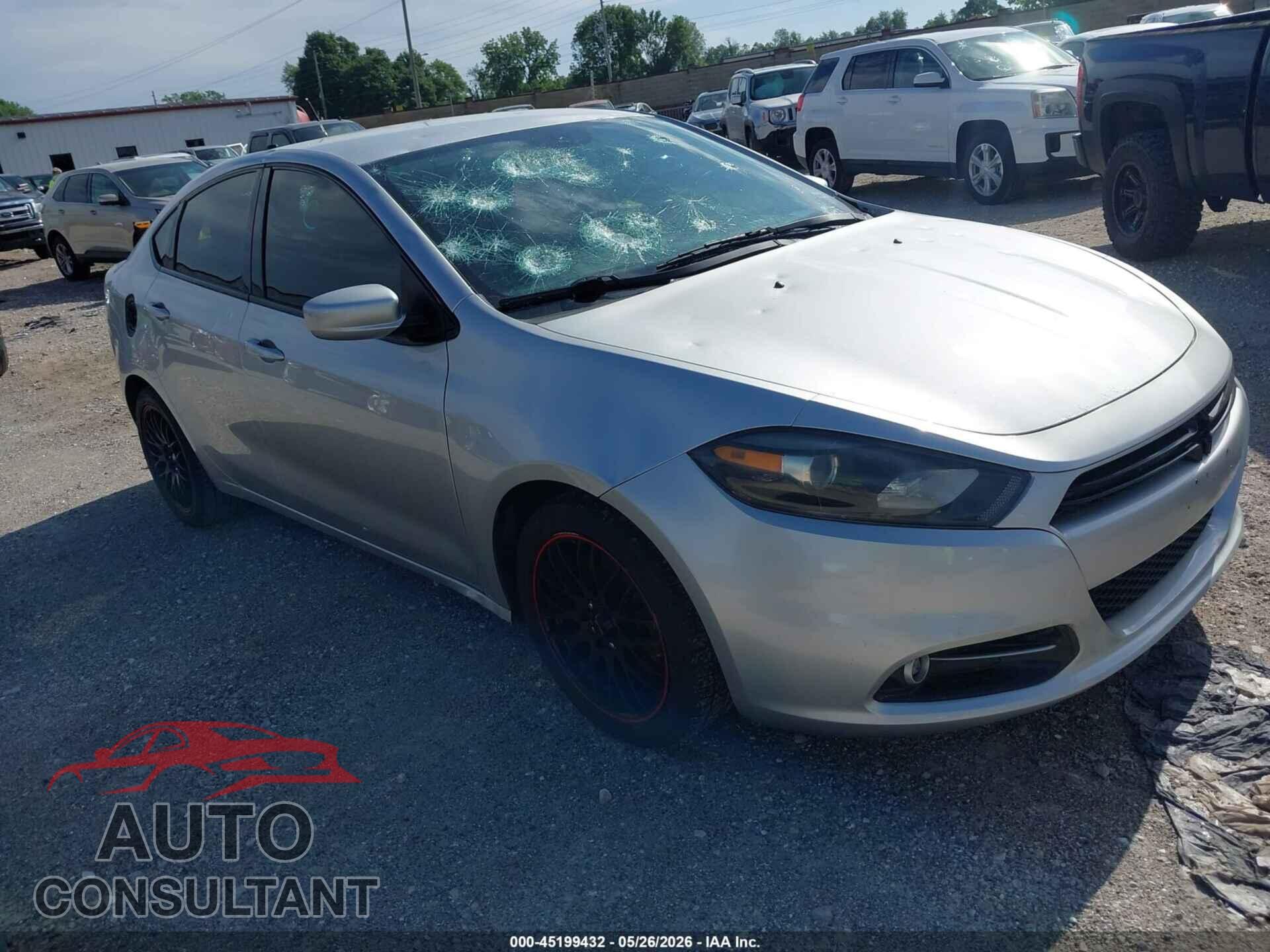 DODGE DART 2013 - 1C3CDFBA3DD288688