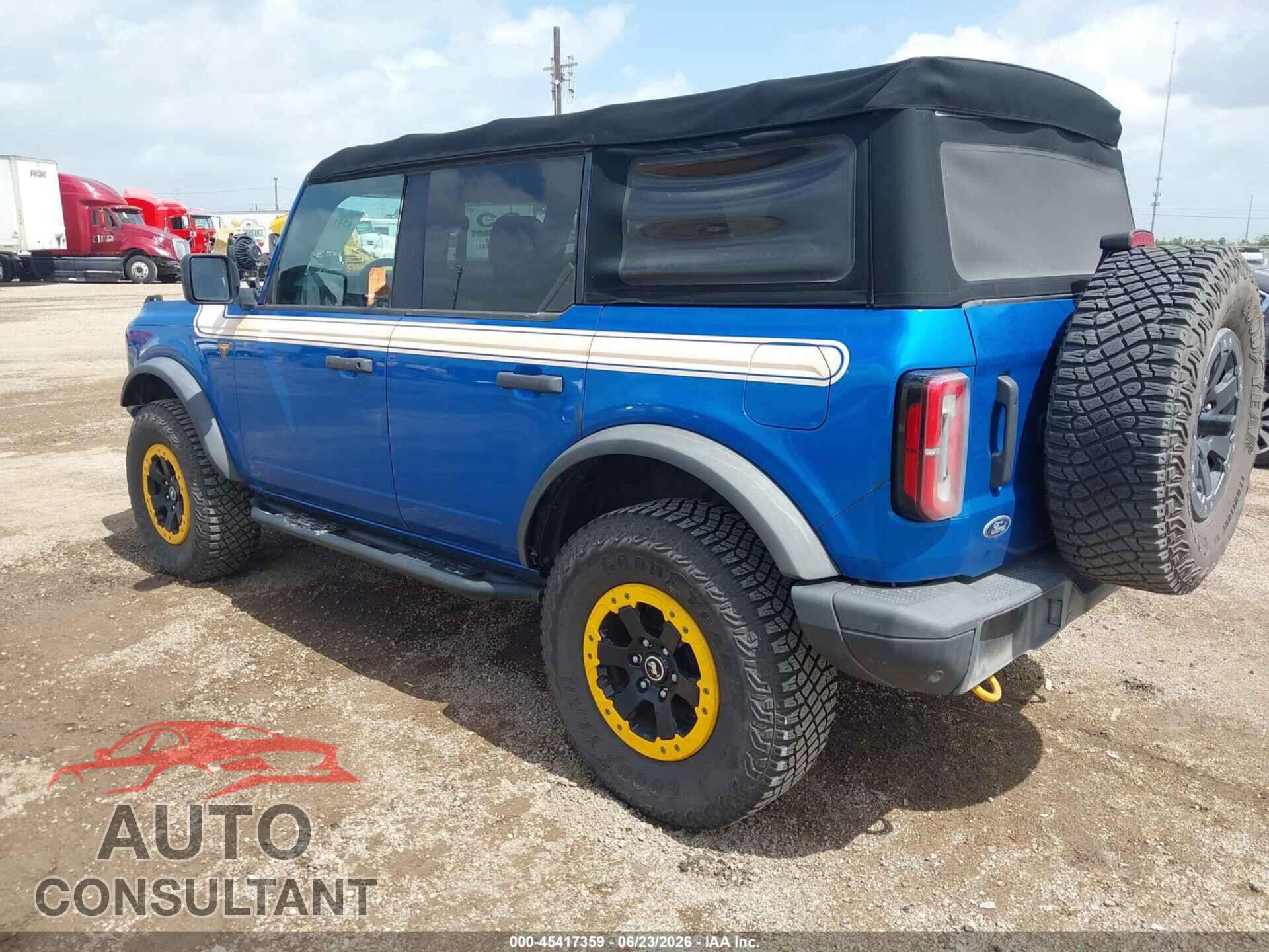 FORD BRONCO 2022 - 1FMEE5DH3NLB69158
