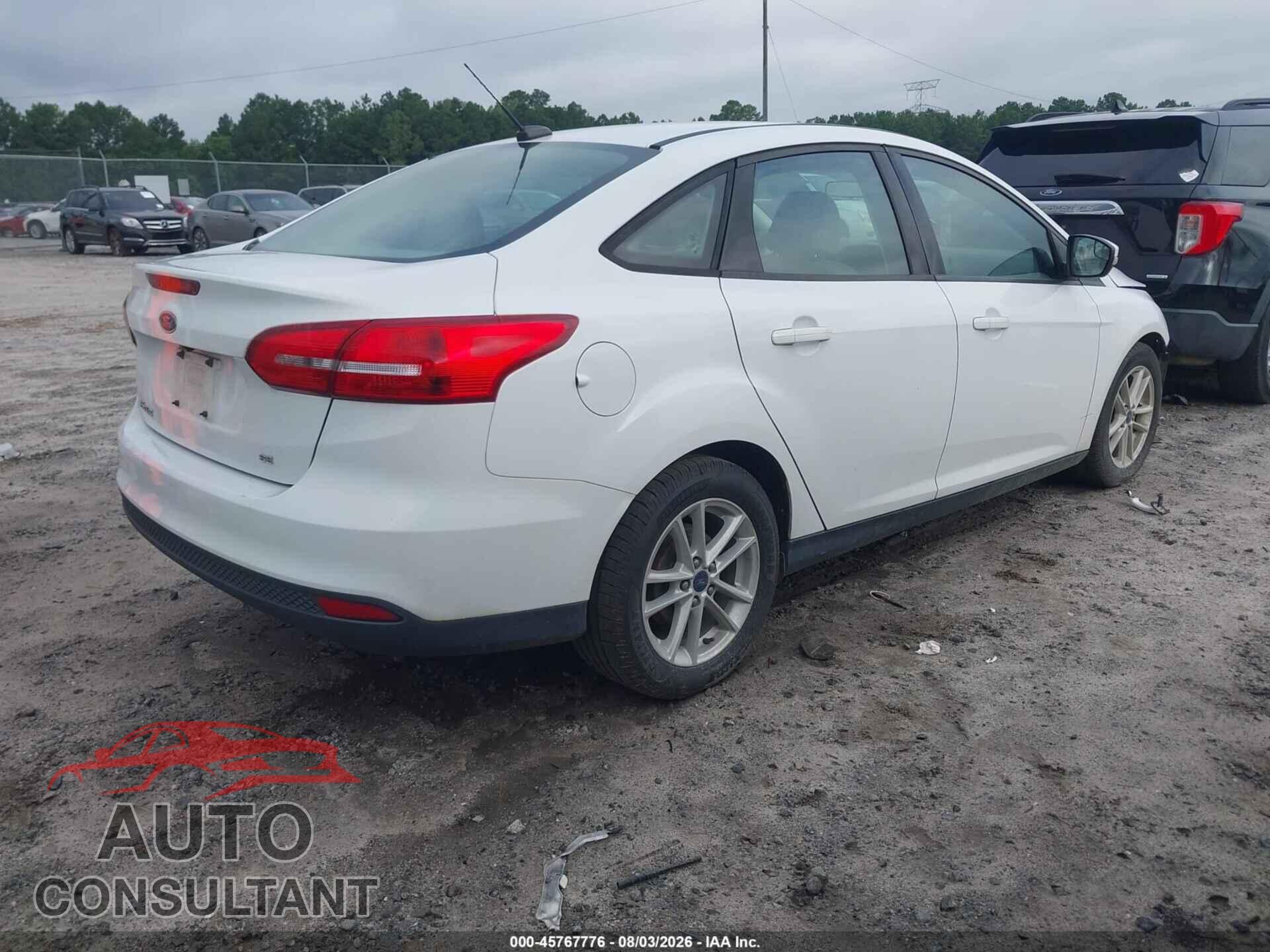 FORD FOCUS 2017 - 1FADP3F22HL224233