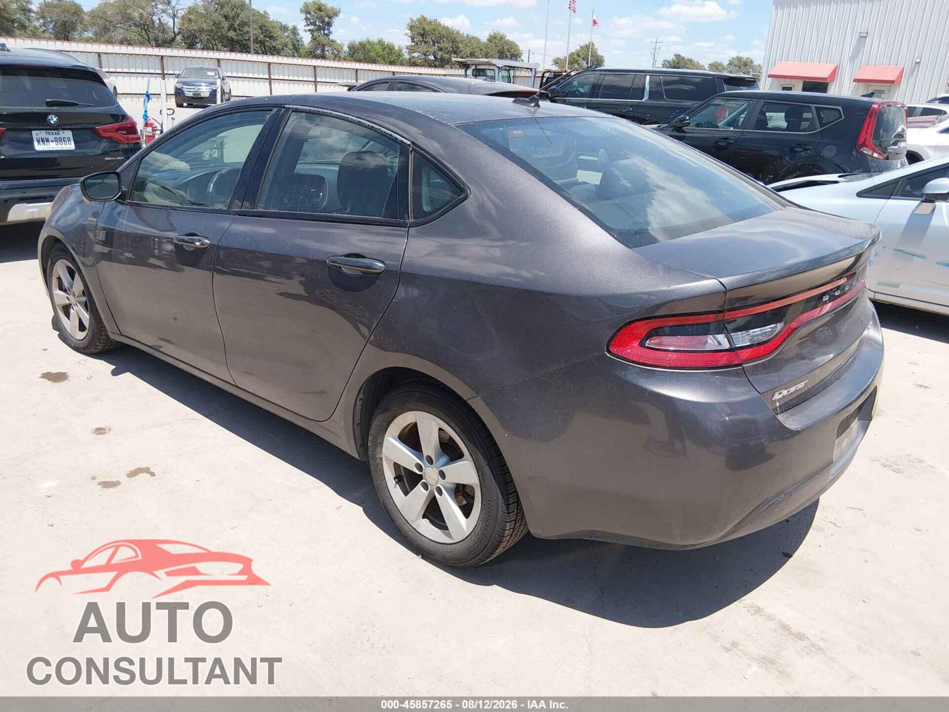 DODGE DART 2016 - 1C3CDFBB1GD577288