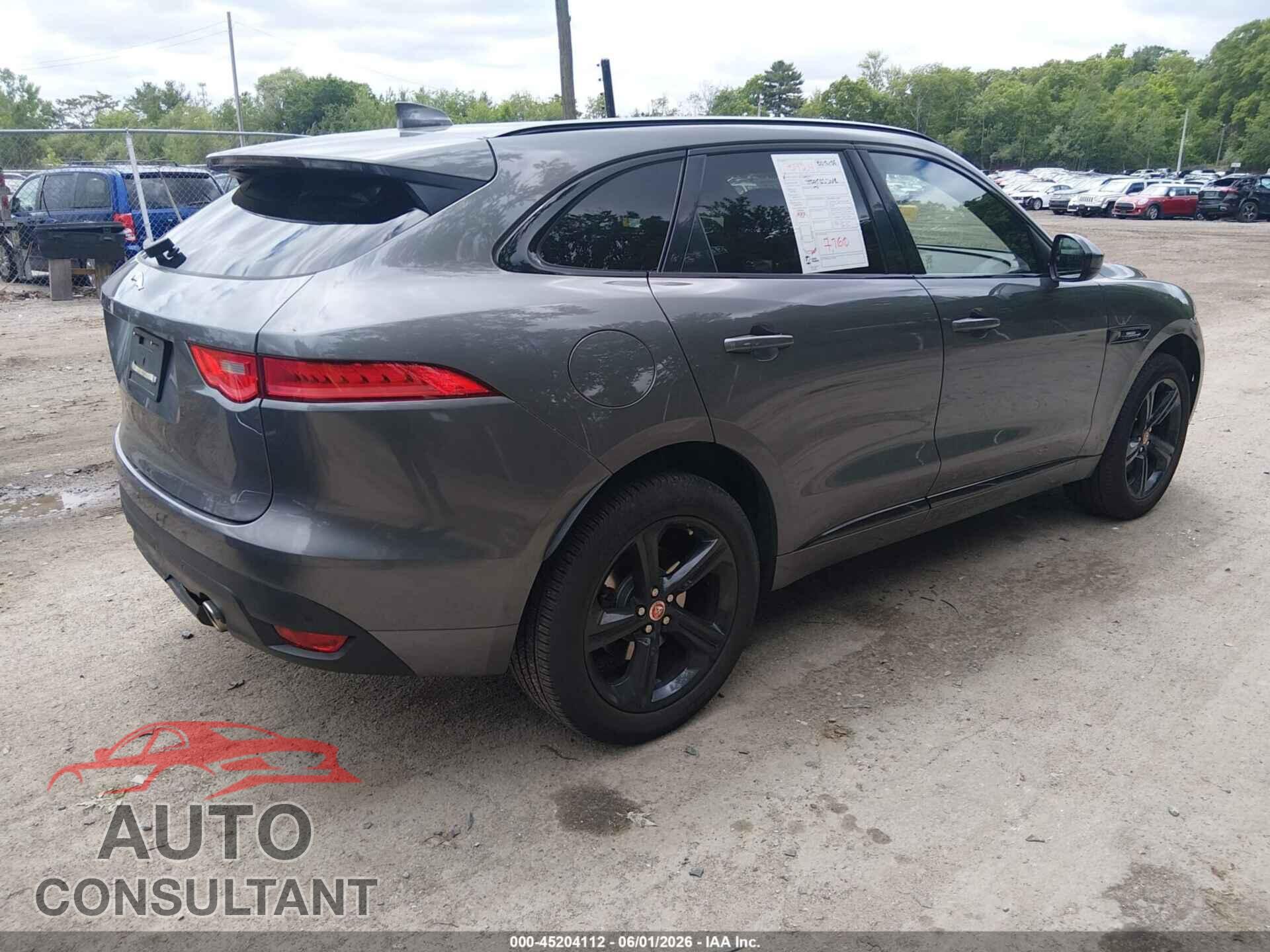 JAGUAR F-PACE 2017 - SADCL2BV5HA059130