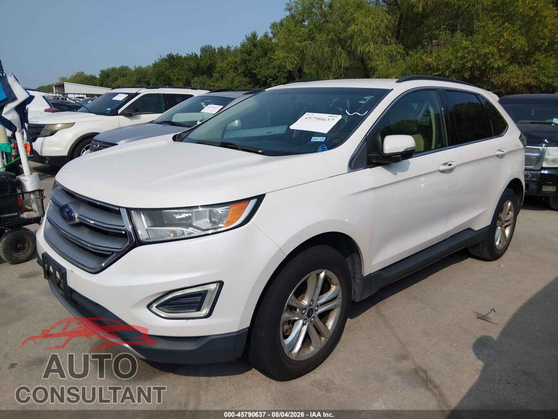 FORD EDGE 2015 - 2FMTK3J86FBB41963