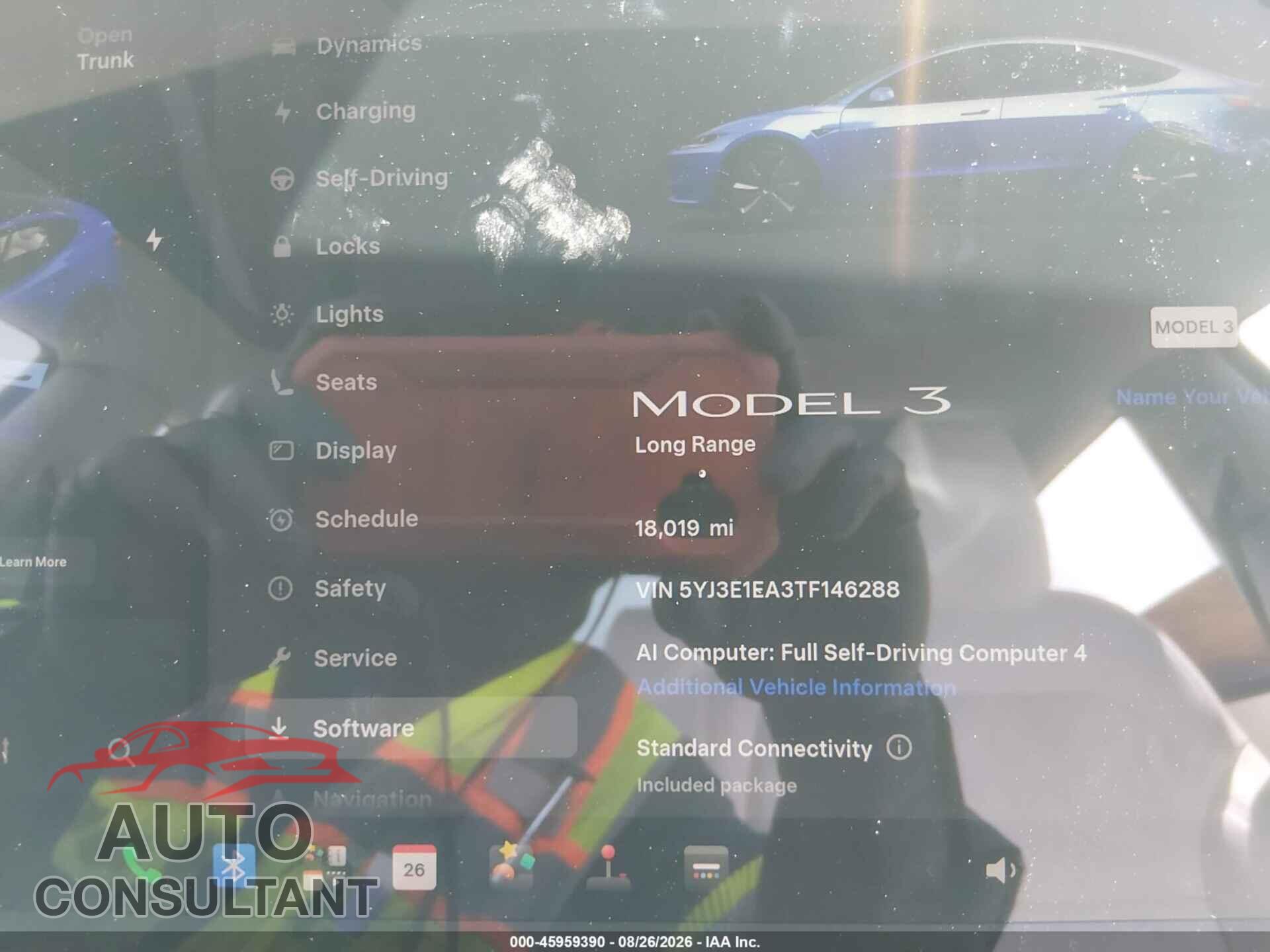 TESLA MODEL 3 2026 - 5YJ3E1EA3TF146288