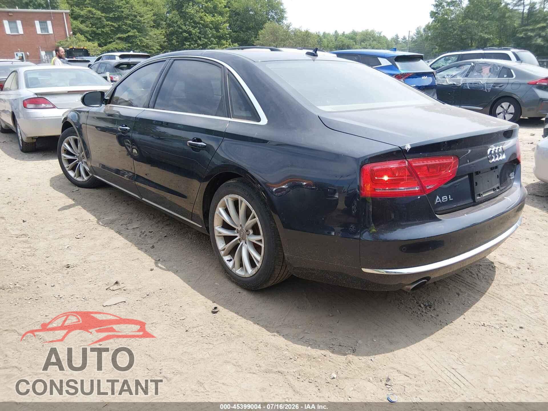 AUDI A8 L 2012 - WAURVAFD9CN023399