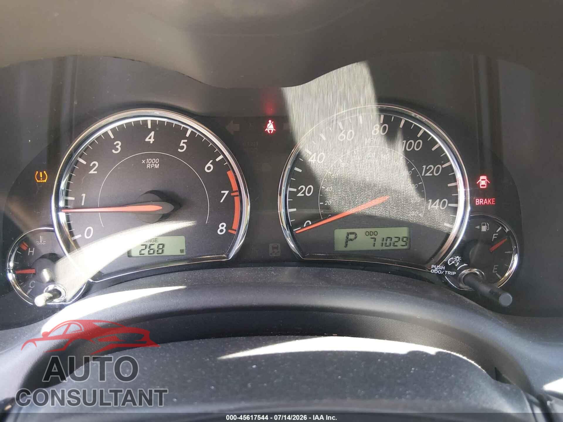 TOYOTA COROLLA 2012 - 2T1BU4EE4CC896936