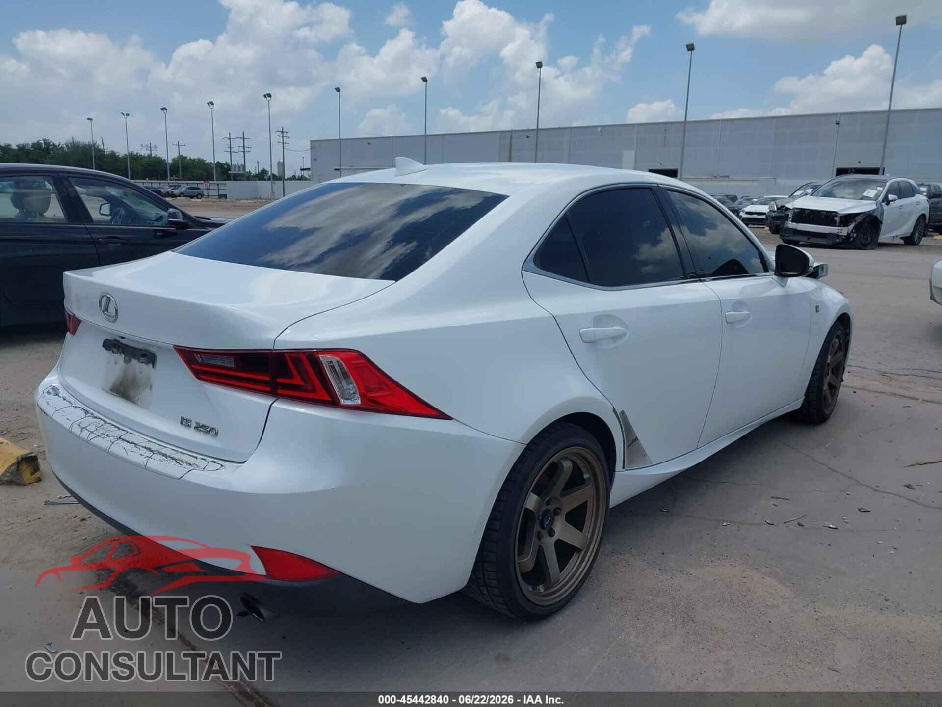 LEXUS IS 250 2014 - JTHBF1D28E5026394