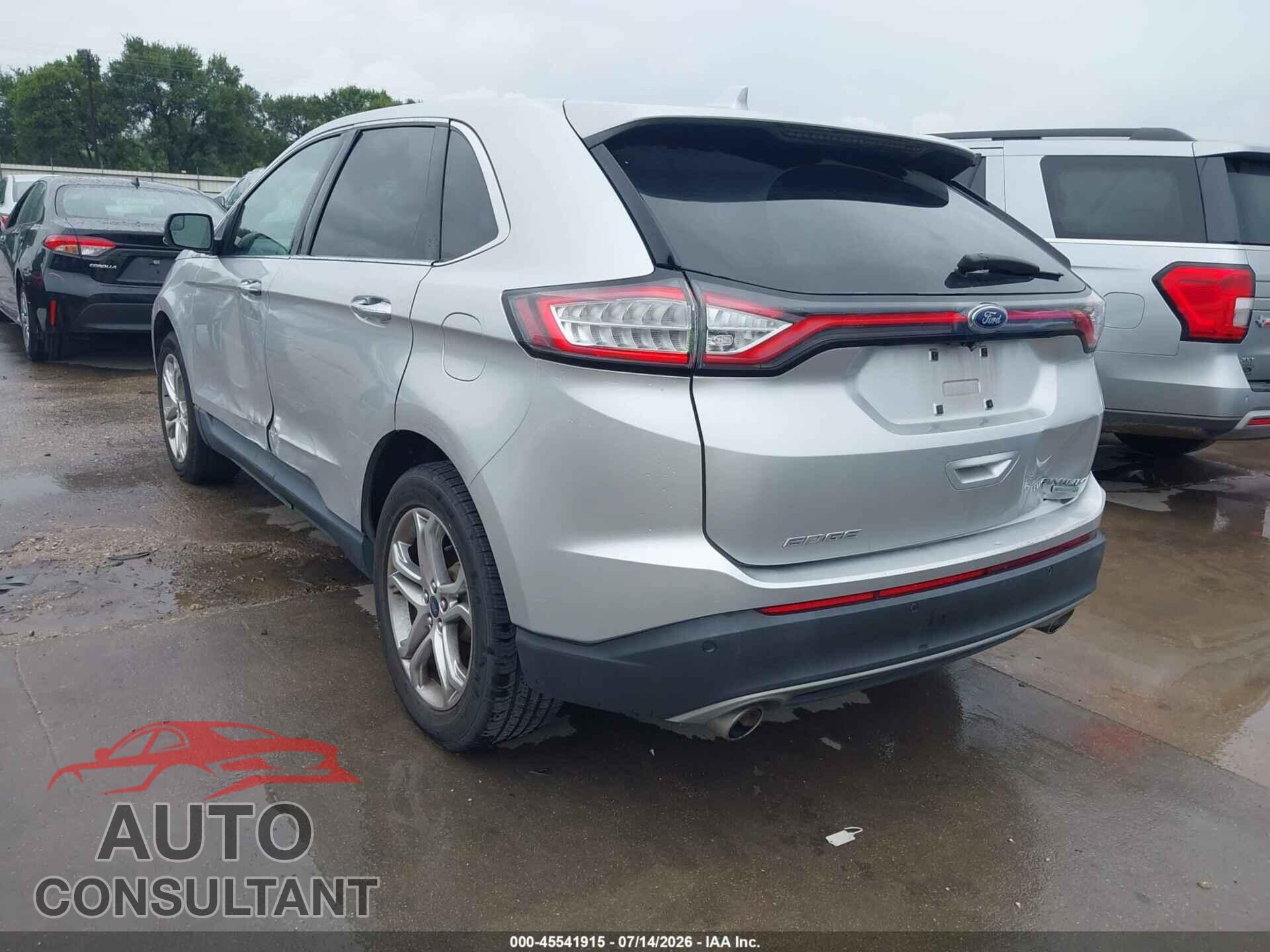 FORD EDGE 2015 - 2FMTK3K94FBB31004