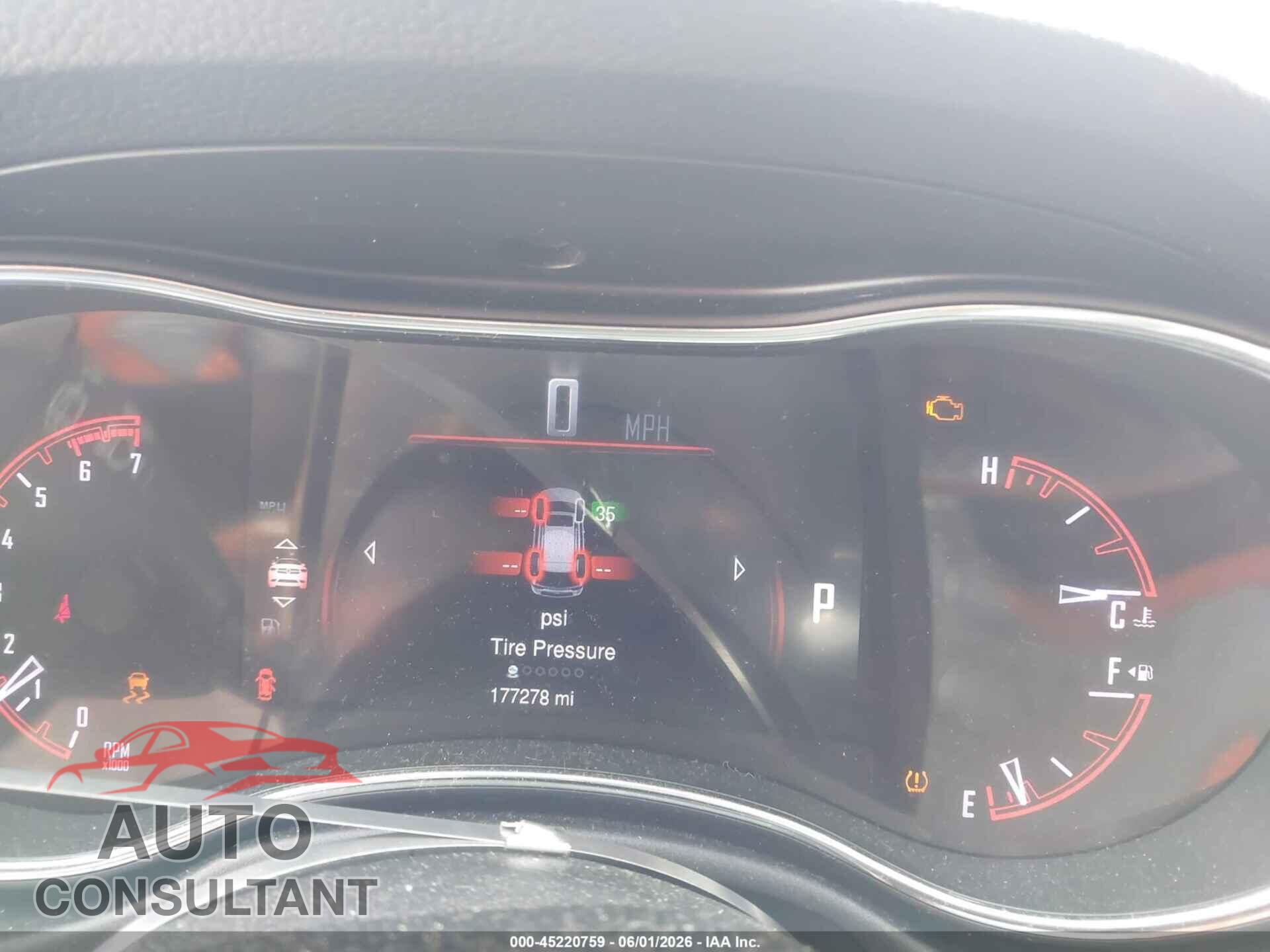 DODGE DURANGO 2015 - 1C4SDHCT1FC127400