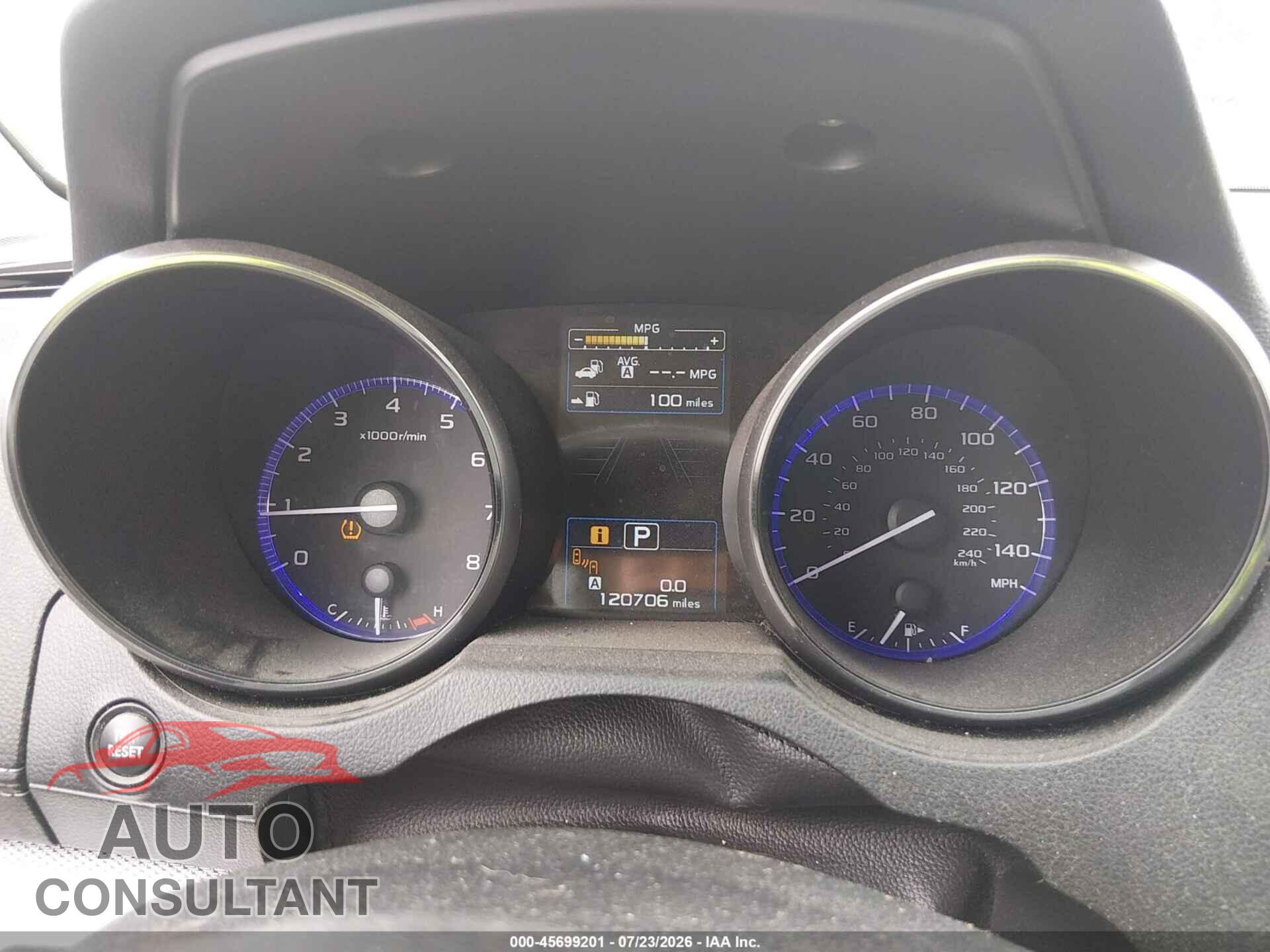 SUBARU OUTBACK 2018 - 4S4BSAFC2J3215868